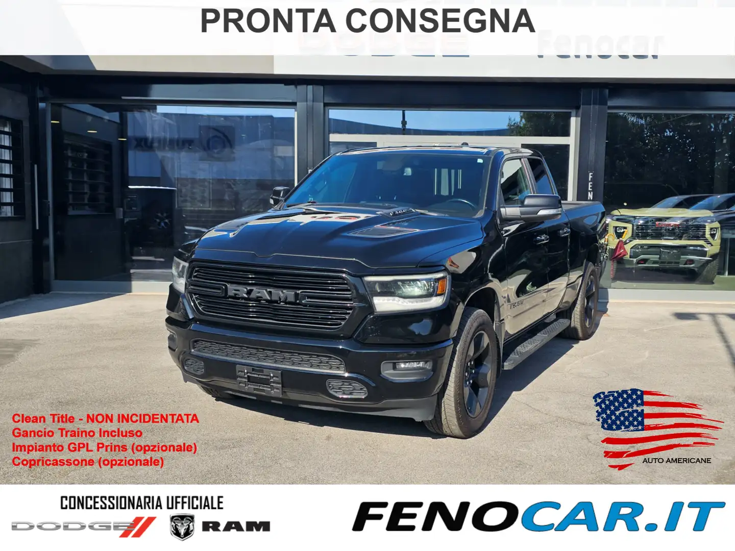 Dodge RAM 1500 5.7 V8 Quad Cab Laramie Sport - AUTOCARRO N1 Negro - 1