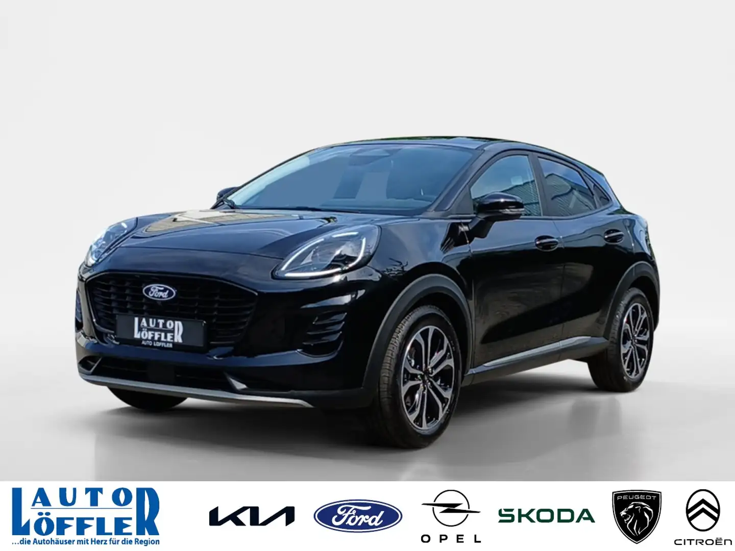 Ford Puma Titanium 1.0 PDC`RFK` KLIMA` NAVI` Klima Navi Schwarz - 1
