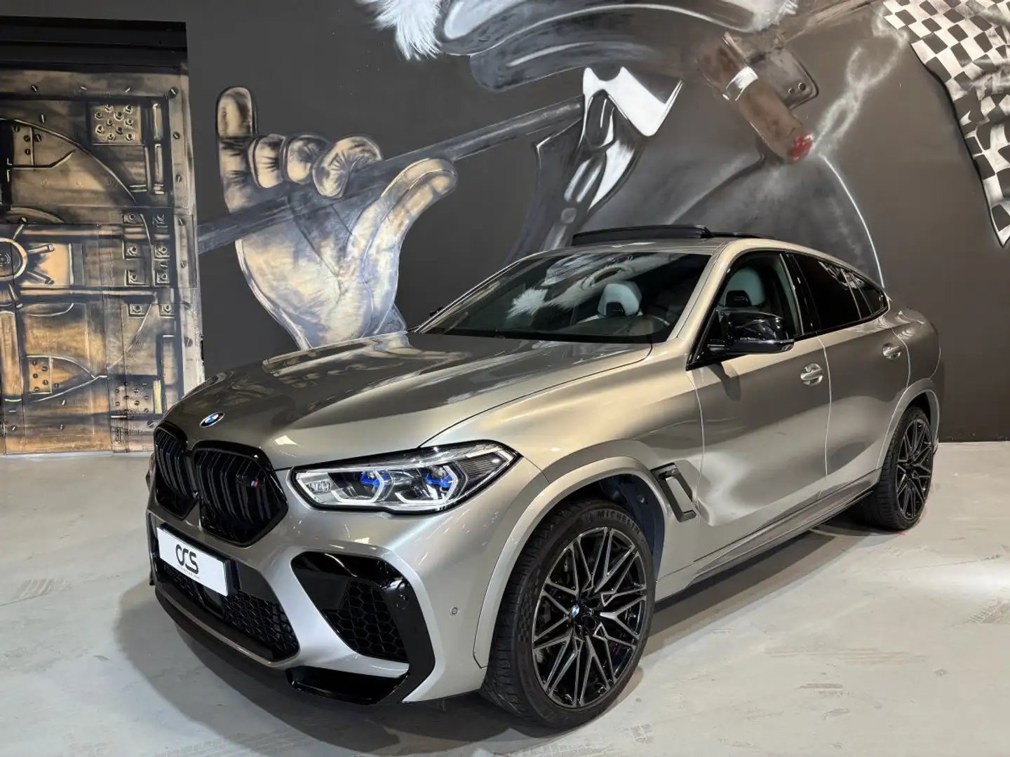 BMW X6 M Competition 625ch BVA8 PAS DE MALUS Gris - 2