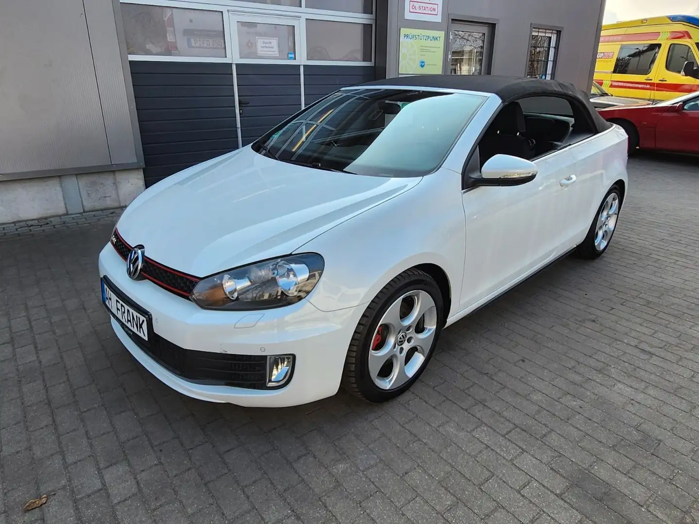 Volkswagen Golf VI Cabriolet GTI*Automatik*HU/AU neu*2.Hand Blanc - 1