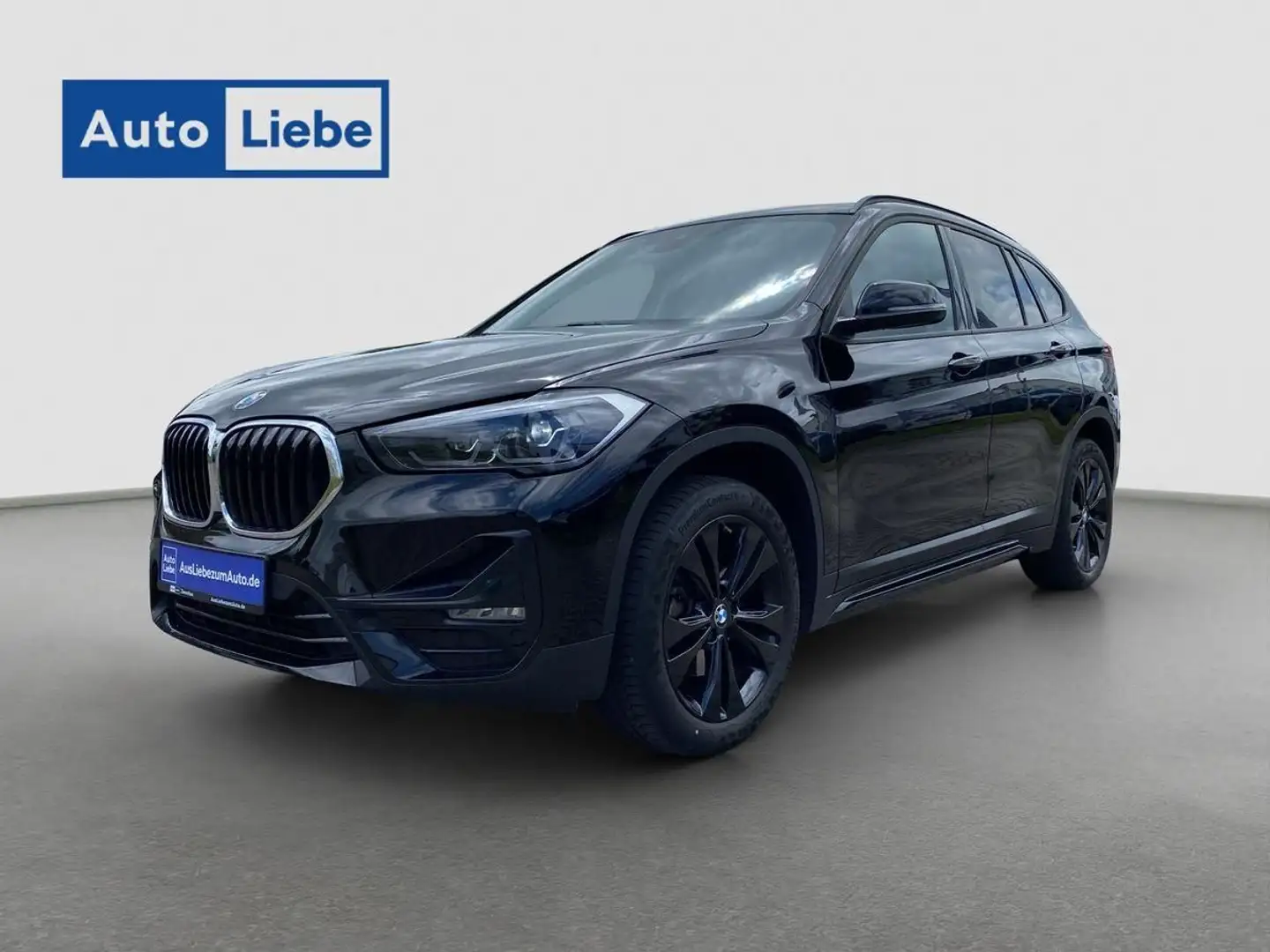 BMW X1 sDRIVE 18i SPORT LINE-LED|KLIMA|NAVI|TEILLEDER- Negro - 1