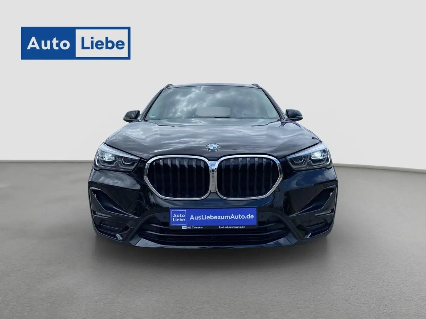 BMW X1 sDRIVE 18i SPORT LINE-LED|KLIMA|NAVI|TEILLEDER- Negro - 2