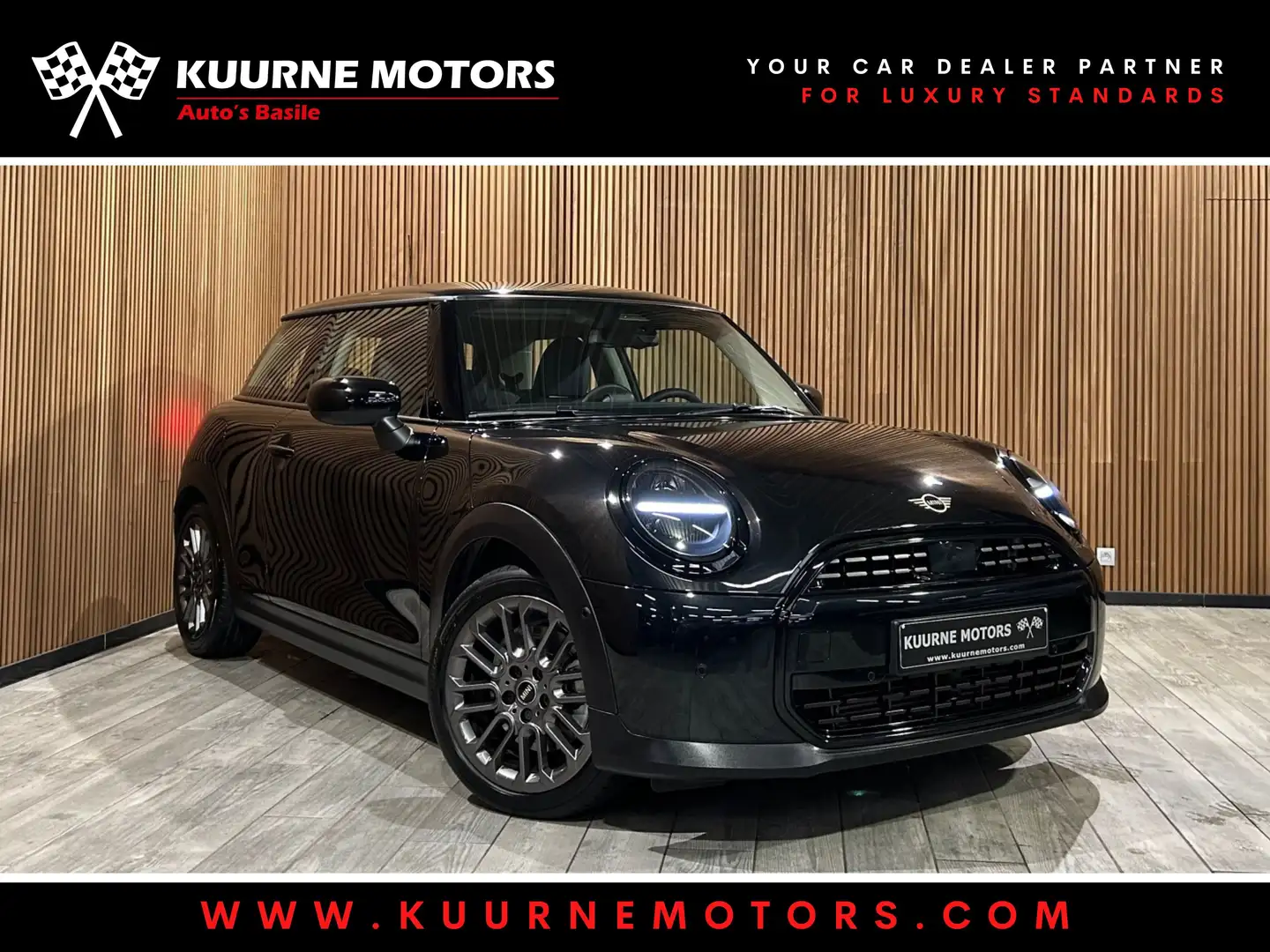 MINI Cooper C 1.5iA 3d. Alu17"/Leder/Led/Dab/Cam *2j garantie* Schwarz - 1