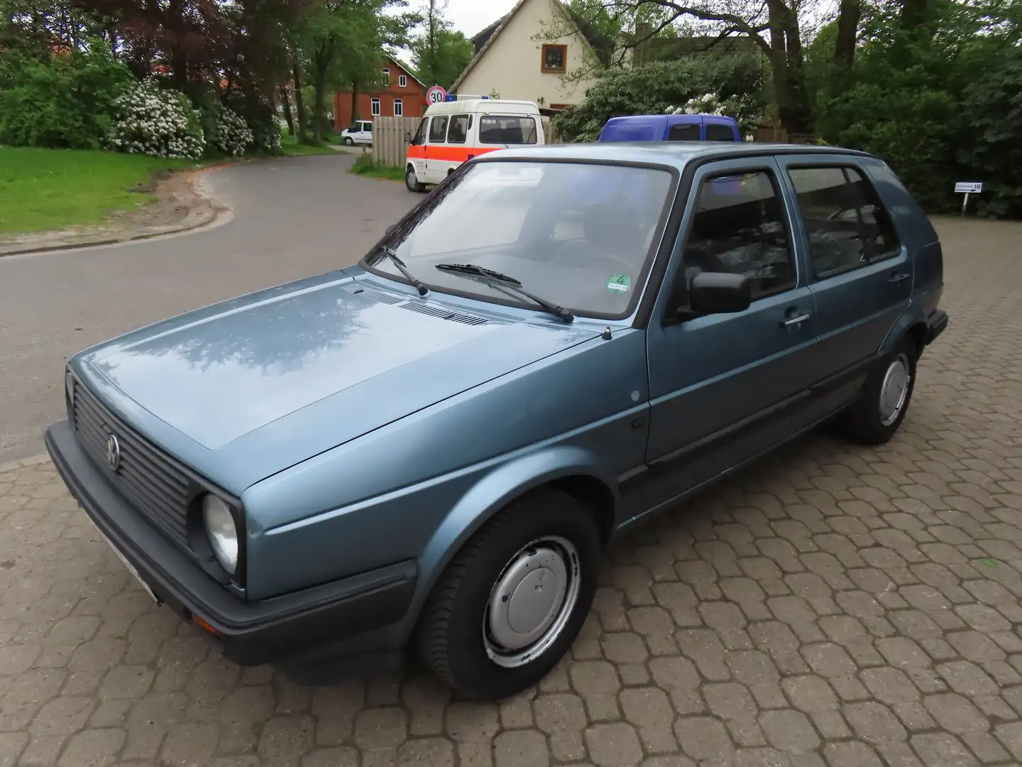 Volkswagen Golf II 1.3 CL *HU a.W. neu*AHK*GJ-Reifen*Euro 2* Bleu - 2