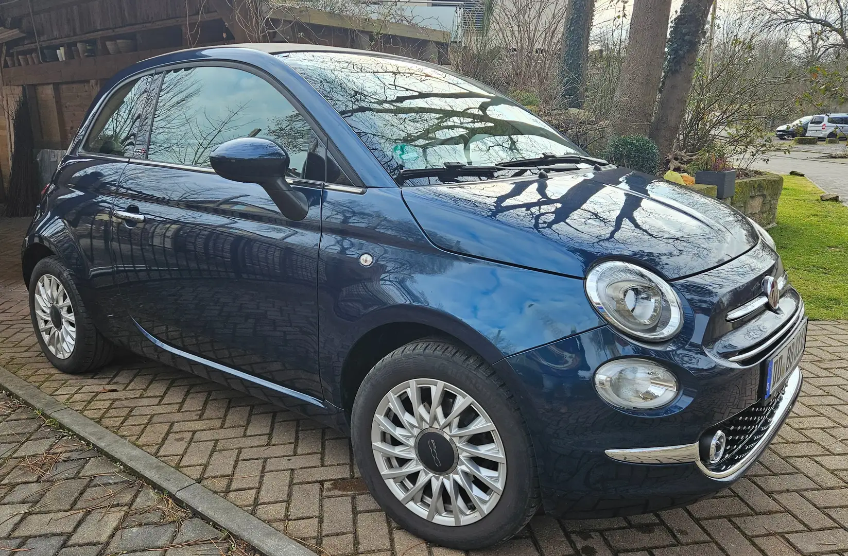 Fiat 500C 500 C 1.2 8V Lounge Blau - 2