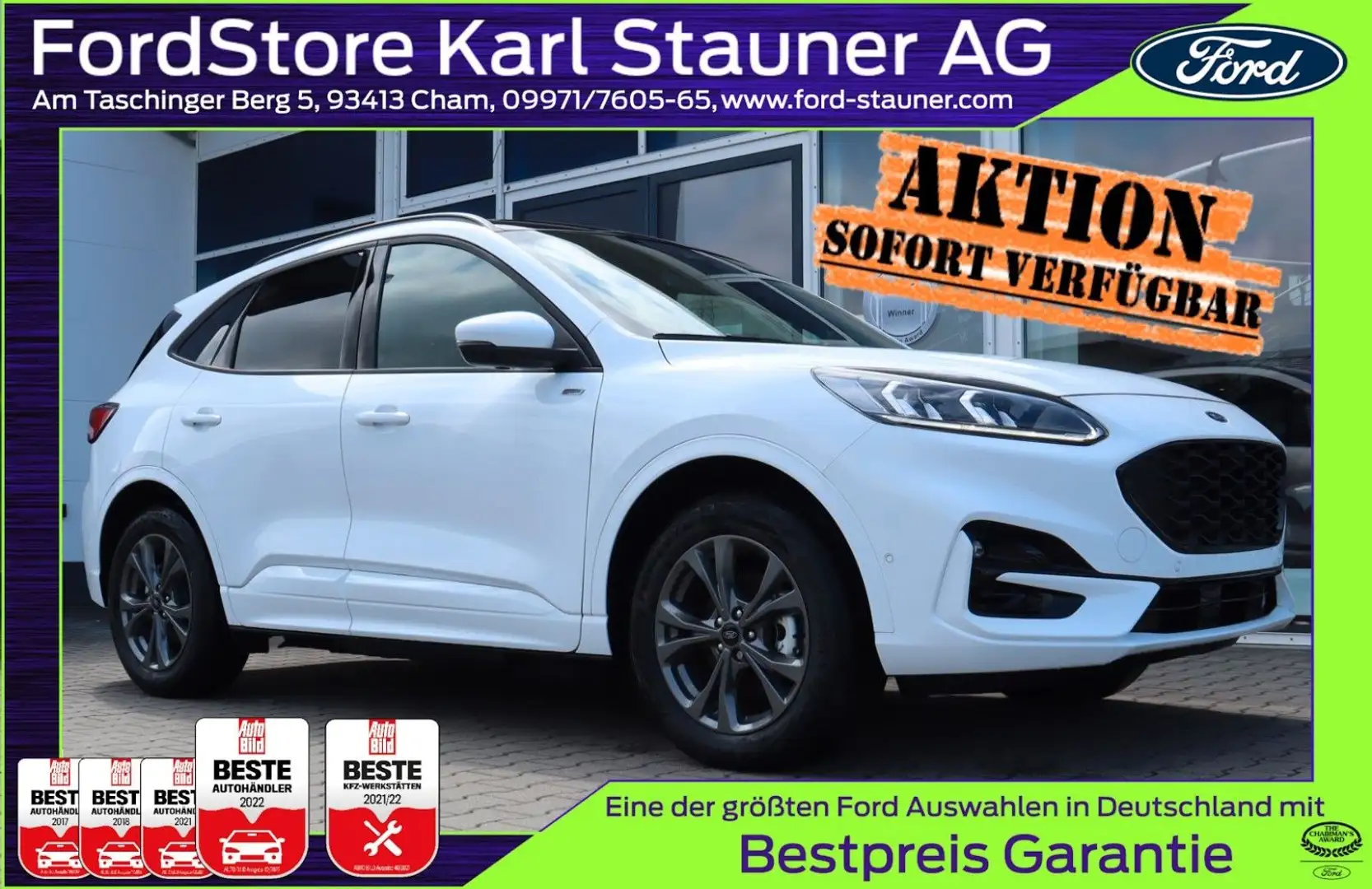 Ford Kuga ST-Line X 2.5 PHEV ACC B&O 4,99%  FIN* AHK Alb - 1