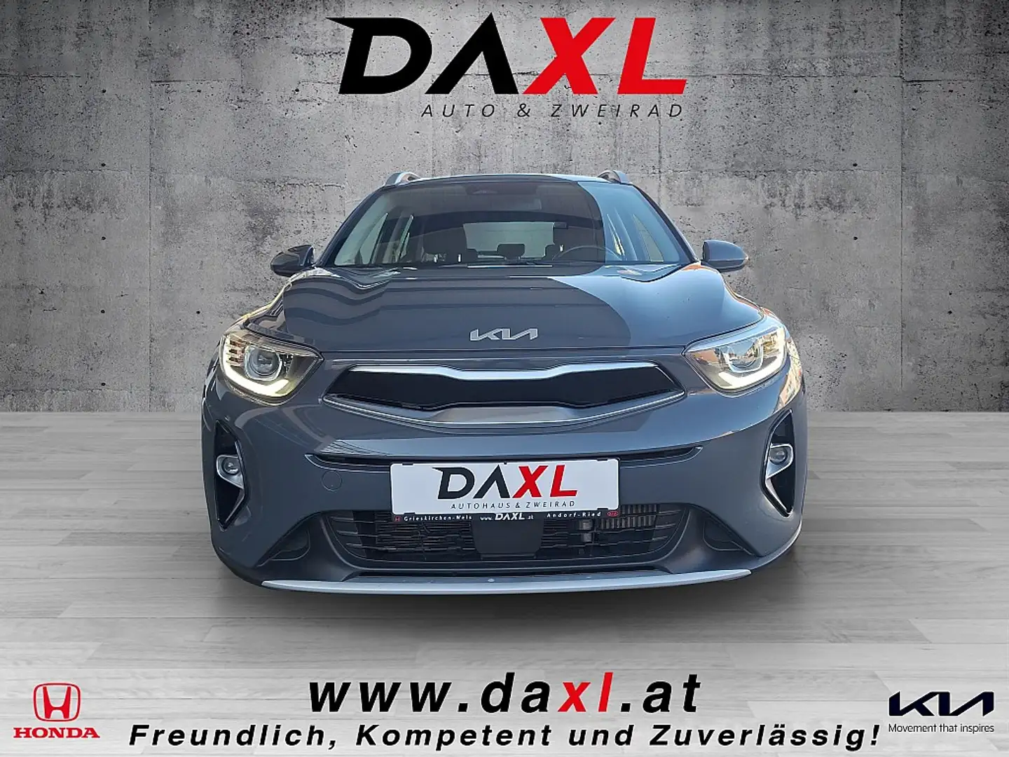 Kia Stonic 1,0 TGDI GPF ISG Silber Grau - 2