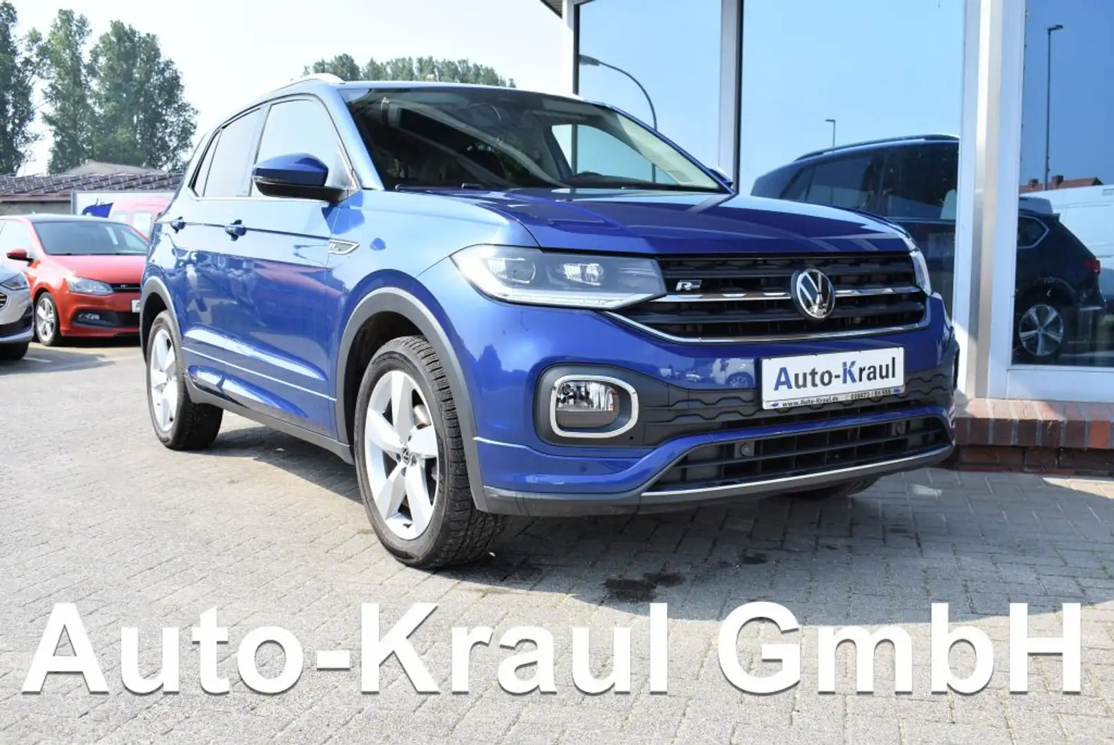 Volkswagen T-Cross 1.0 TSI OPF R-Line LED-Scheinwerfer Navi Klimatron Blau - 1