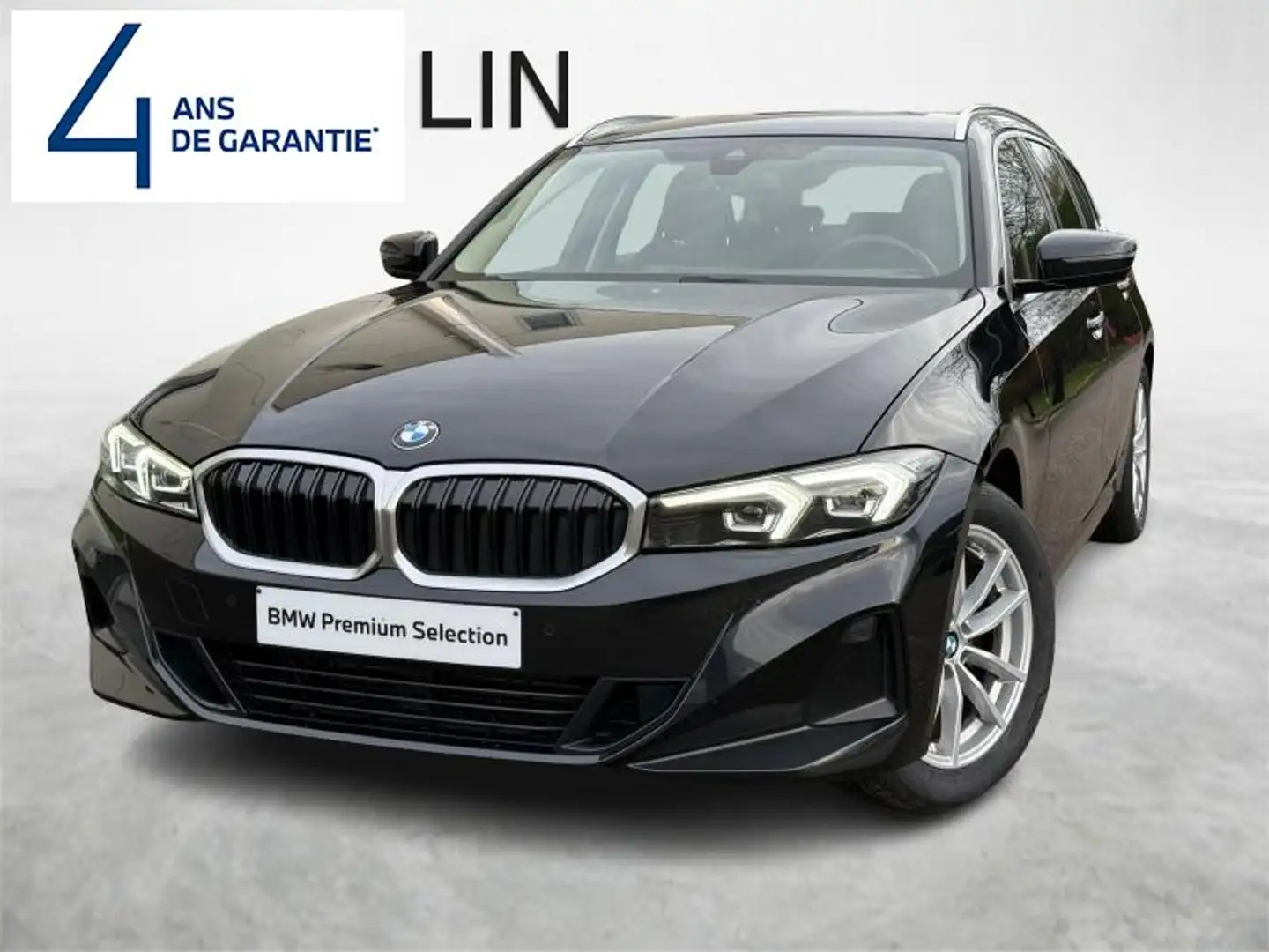 BMW 318 iA Touring Boite Auto *TVAC* Noir - 1