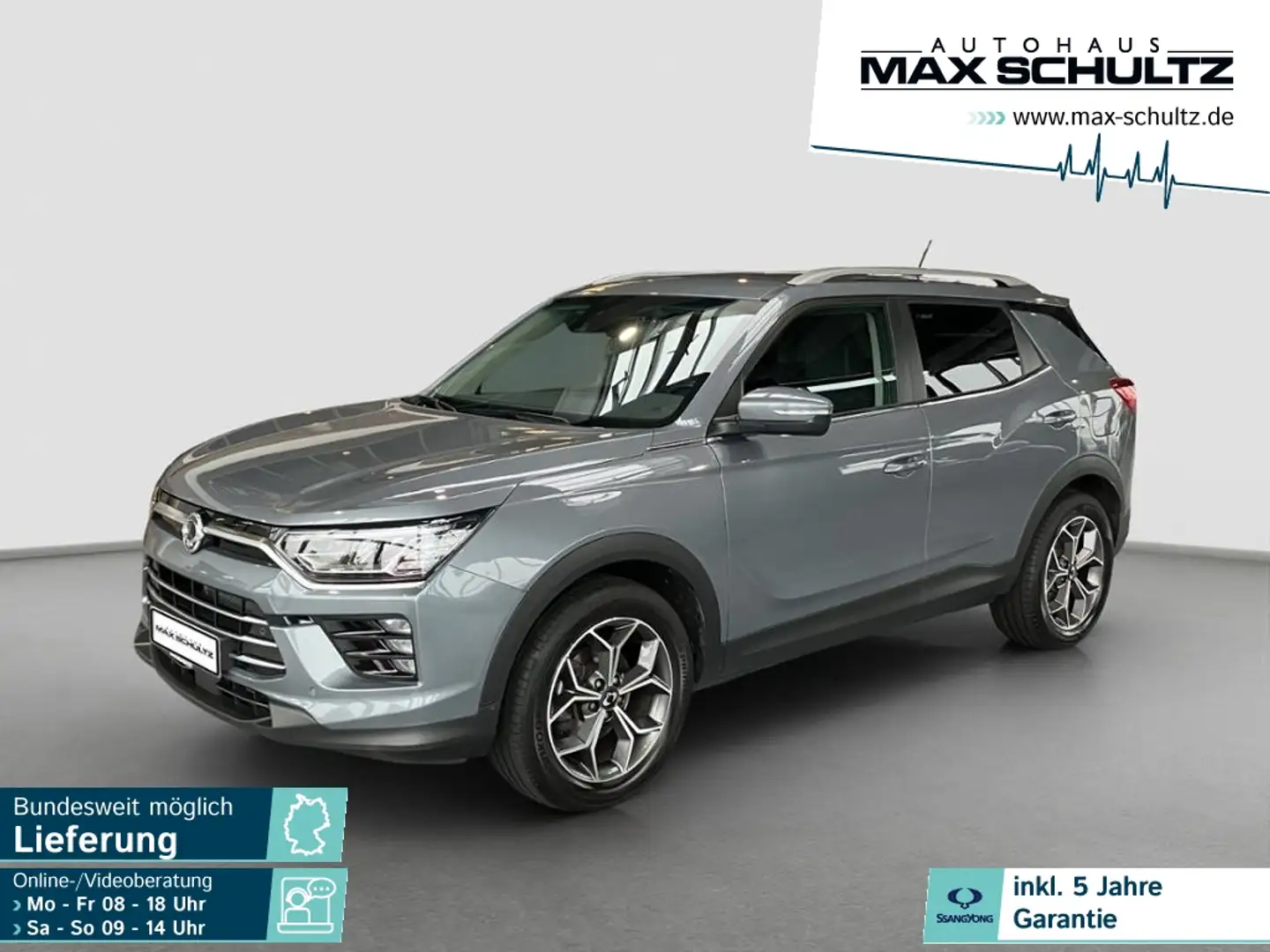 SsangYong Korando Quartz 4x2 *Navi*PDC*Fernlichtass.*SpurH Gris - 1