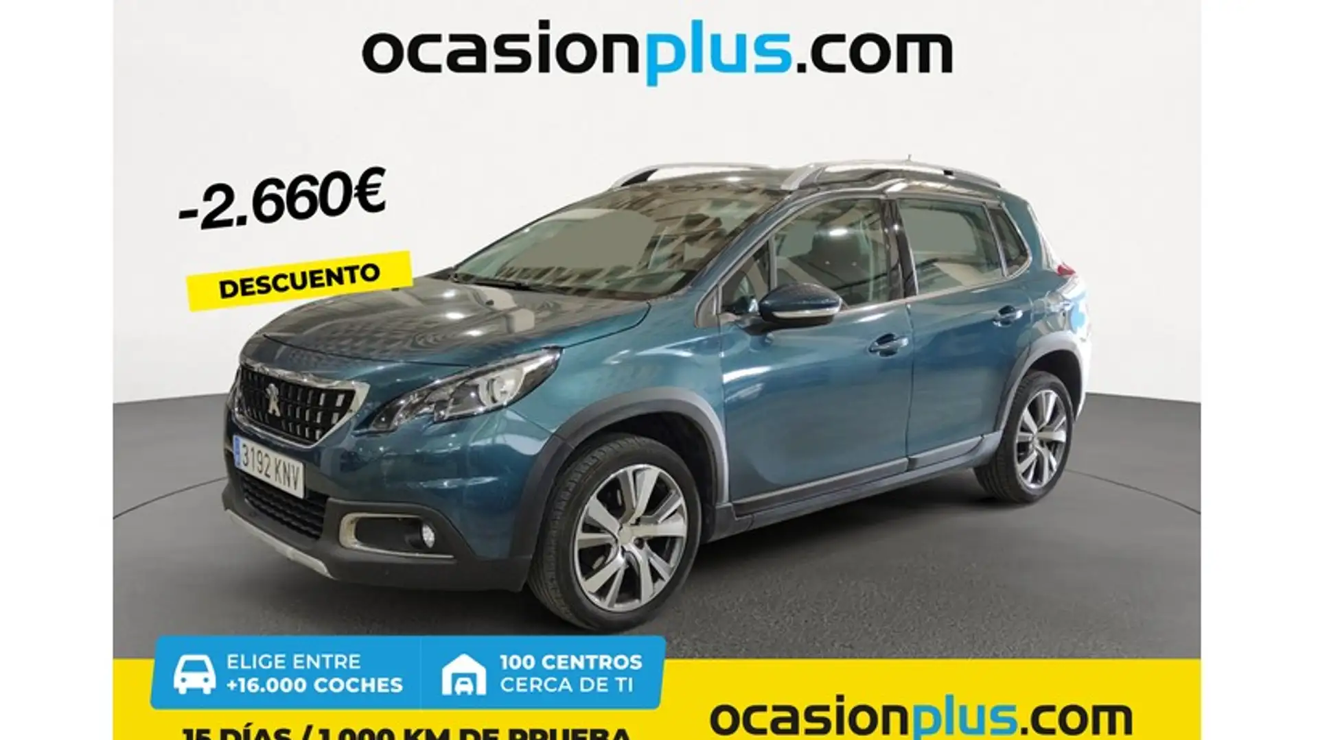 Peugeot 2008 1.6 BlueHDI S&S Allure 120 Зелений - 1