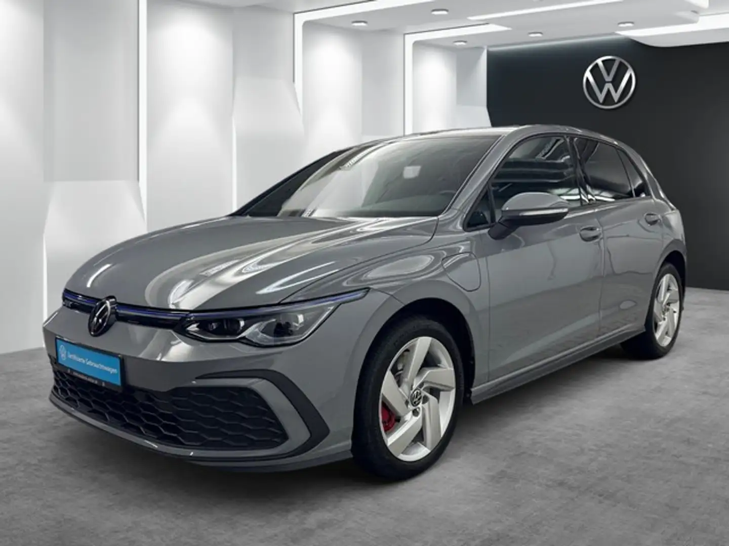 Volkswagen Golf GTE e Hybrid MATRIX AHK ACC NAVI SITZH Gris - 2