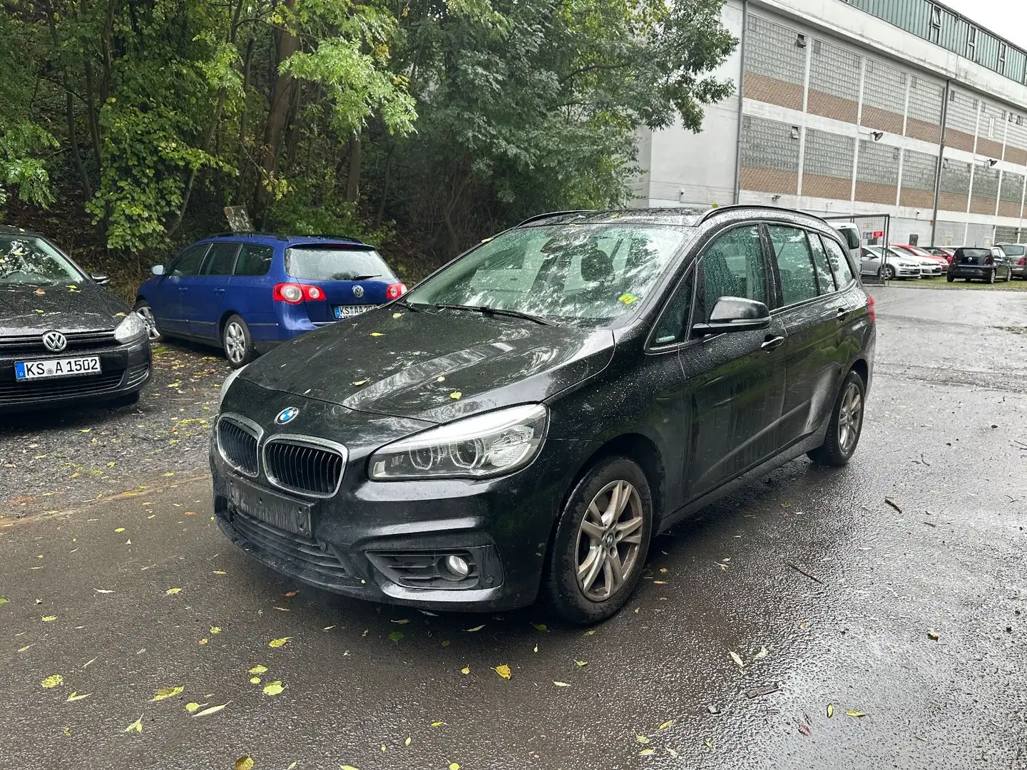 BMW 218 d Gran Tourer Advantage Navi Turbo Schaden Schwarz - 1