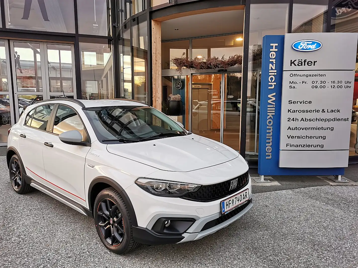 Fiat Tipo Hybrid 130 eDCT7 Garmin Blanc - 1