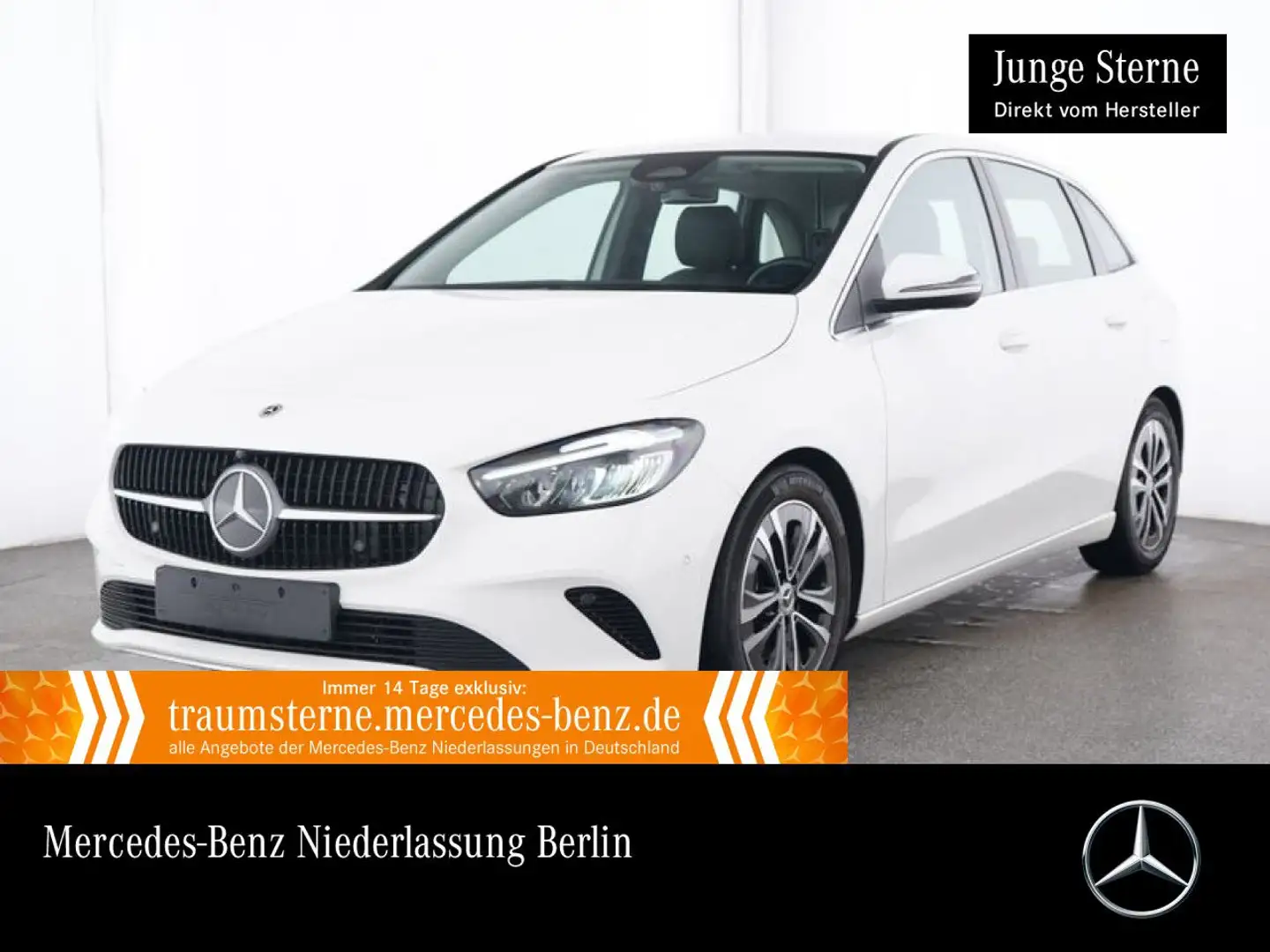 Mercedes-Benz B 200 PROGRESSIVE+AHK+LED+KAMERA+7G Weiß - 1