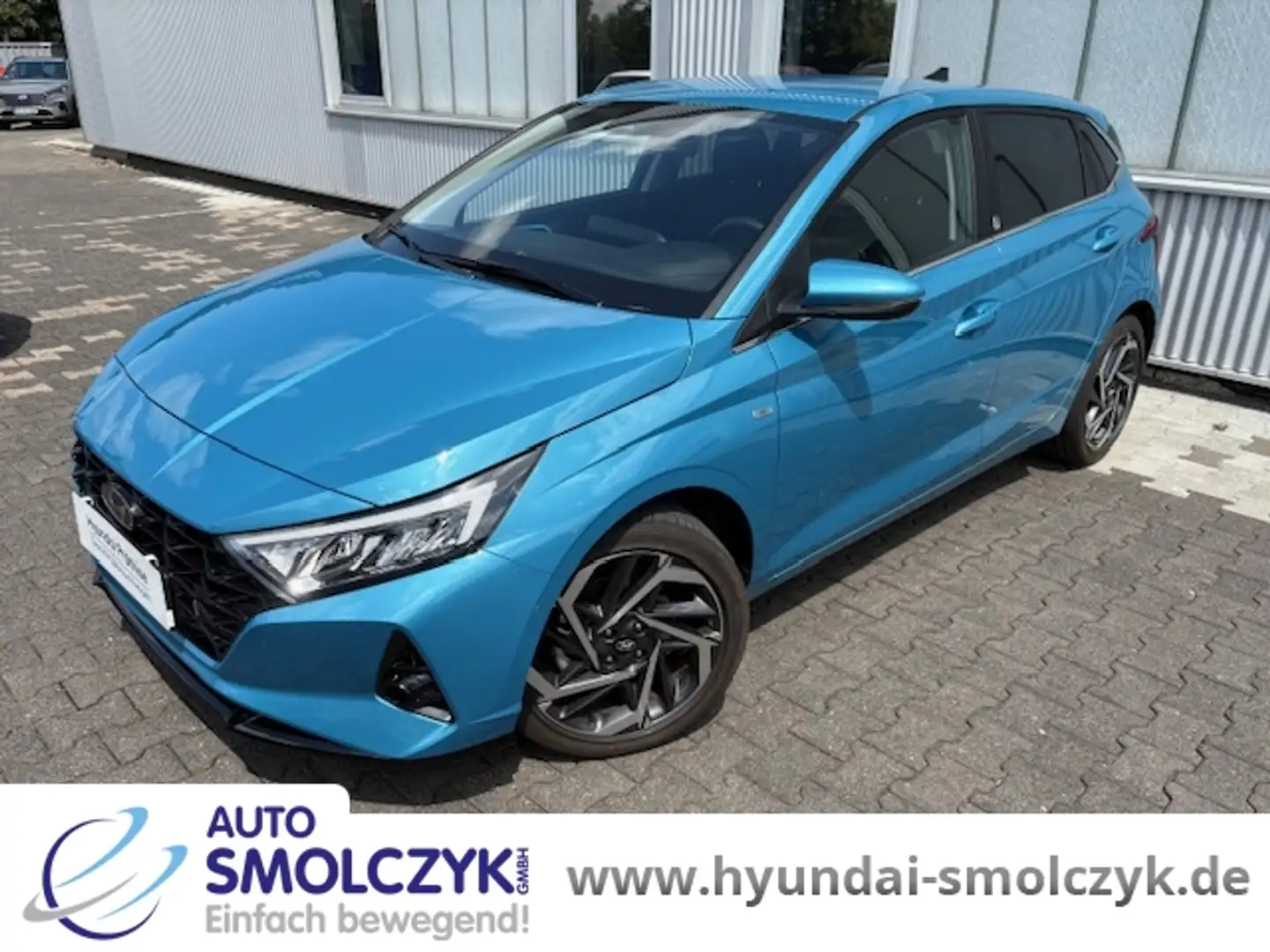 Hyundai i20 1.0 T 48V PRIME NAVI+KAMERA+PDC+SMARTKEY plava - 1