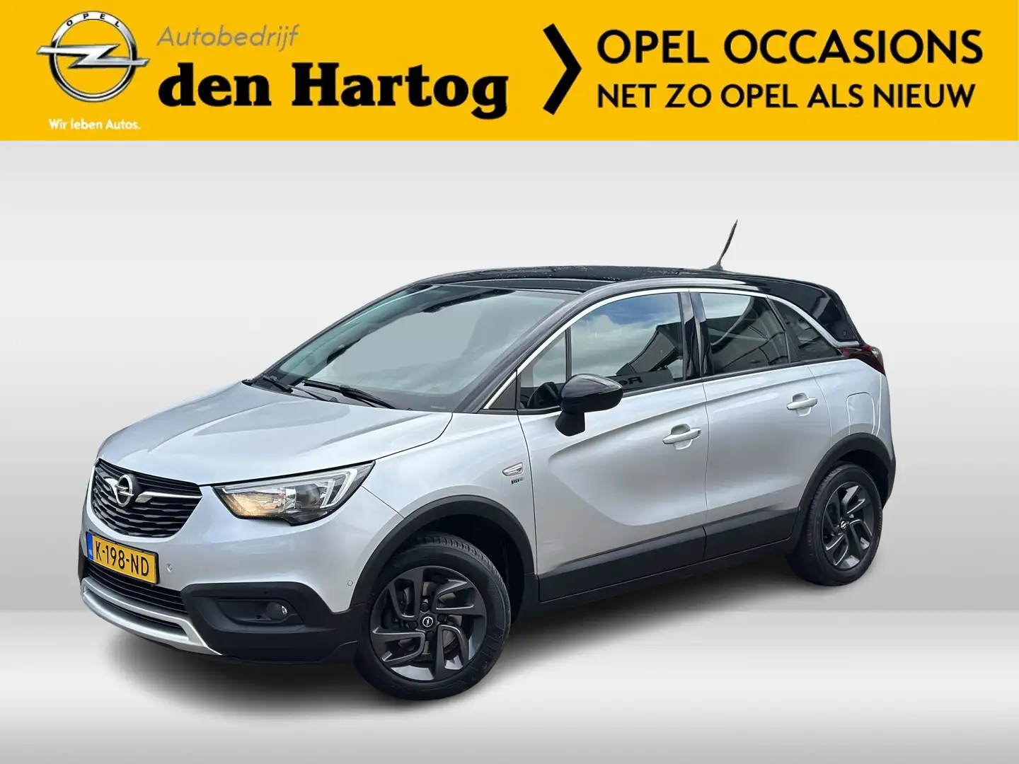 Opel Crossland X 1.2 Turbo 120 Jaar Edition Trekhaak/ ECC / Camera. Gris - 1