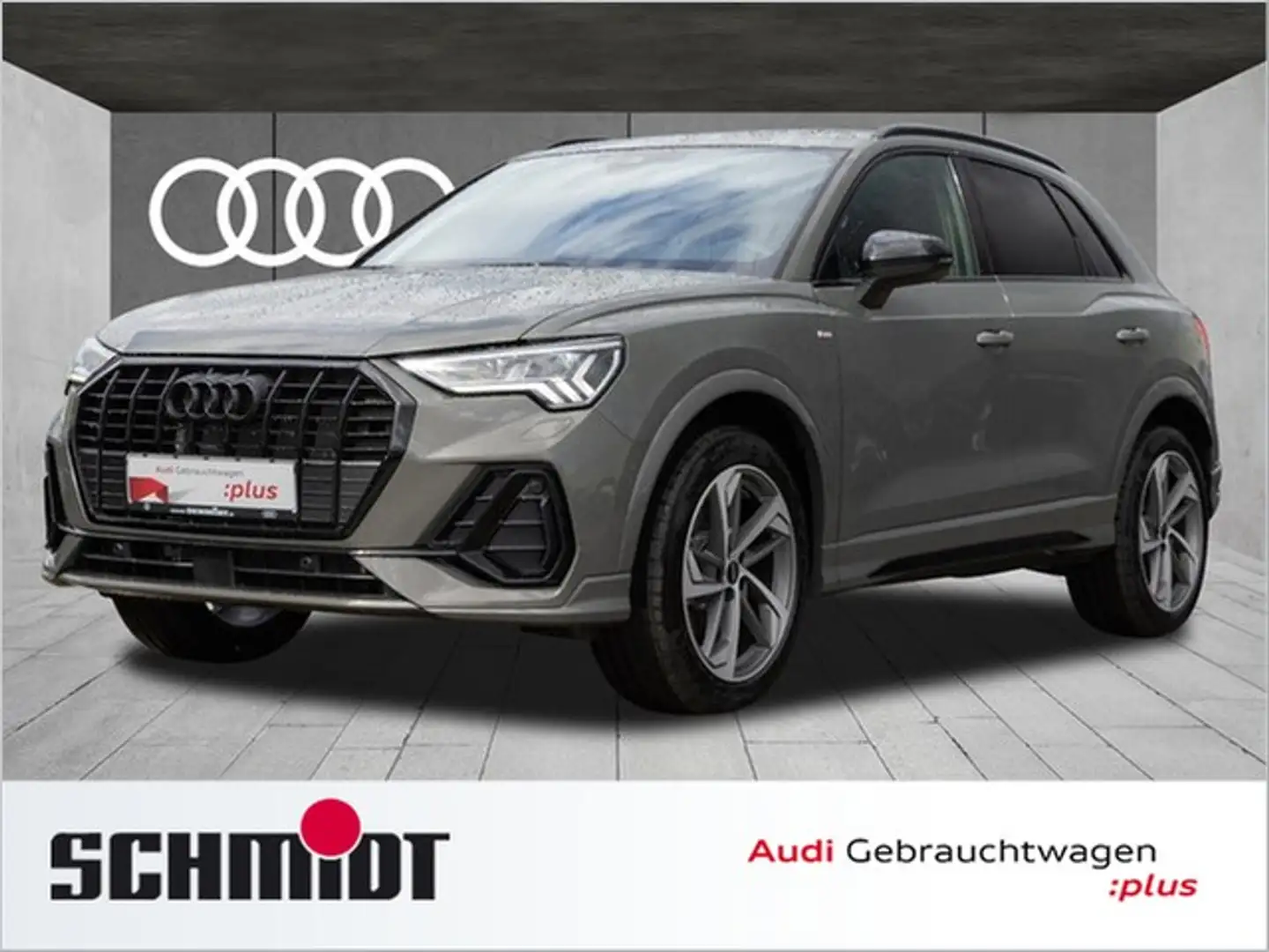 Audi Q3 35 TFSI S line AHK Pano ACC LM19 Matrix LED Nav... Grau - 1