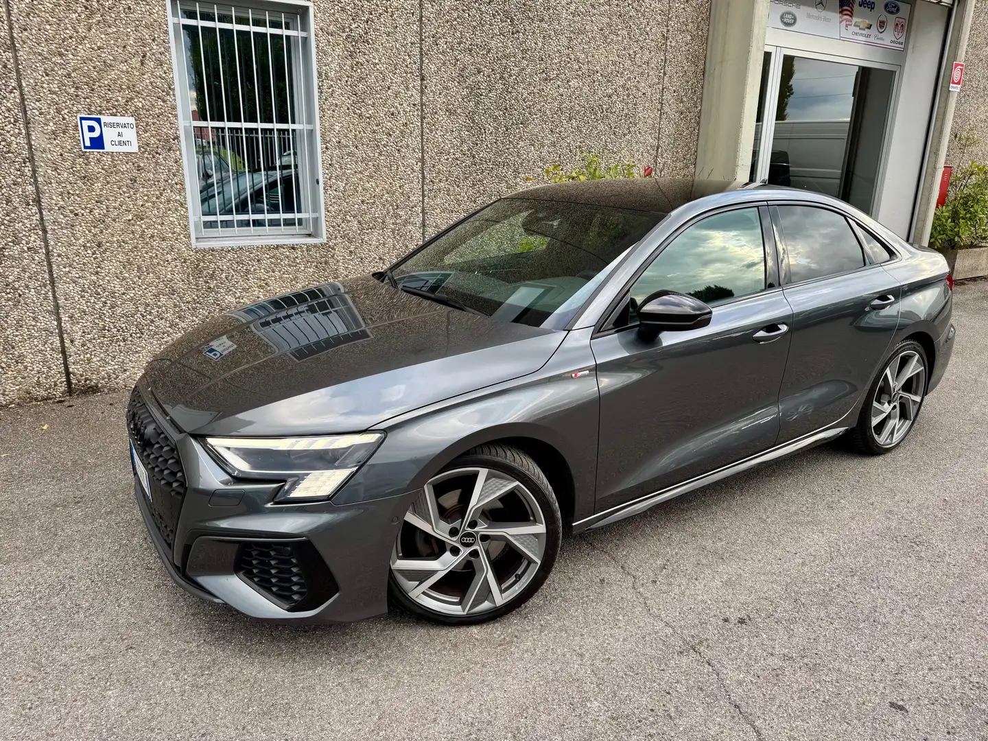 Audi A3 40 2.0 tfsi S line edition quattro s-tronic "RECARO"MATRIX"FULL!" Gris - 1