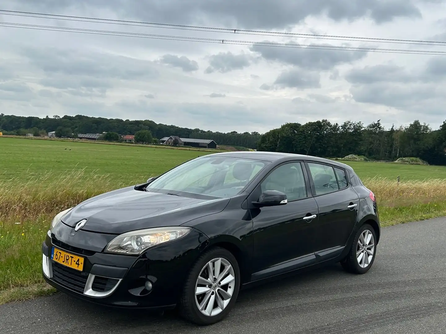 Renault Megane 2.0 TCe Privilège, Leer, Navi, Cruise, ECC, 17" Чорний - 2