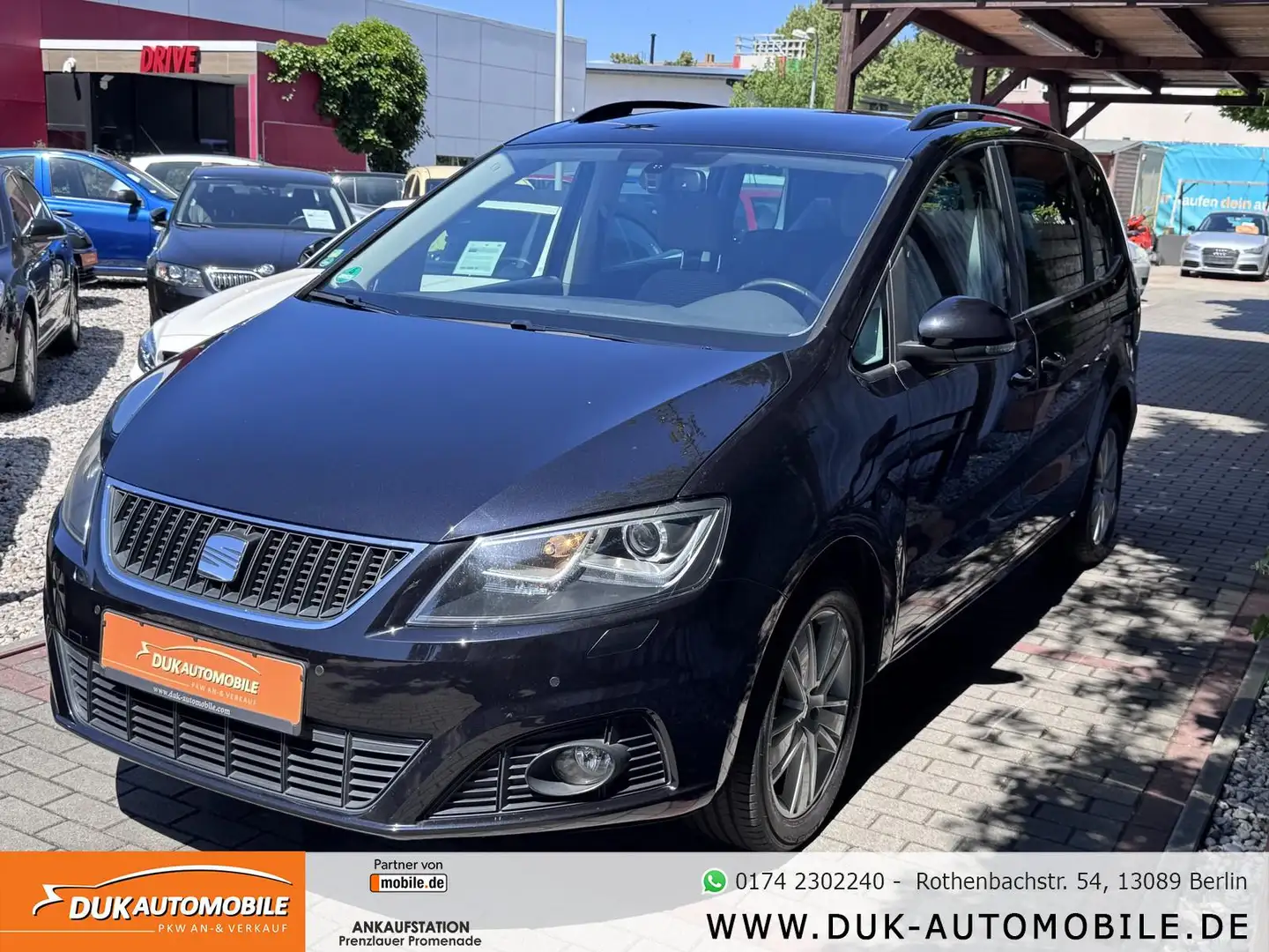 SEAT Alhambra Alhambra  Automatik *7Sitzer* Black - 1
