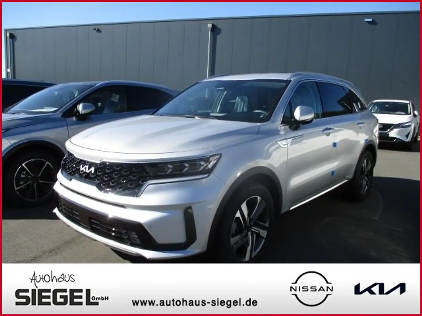 Kia Sorento Spirit 4WD Plug-In Hybrid*AHK* Silber - 1