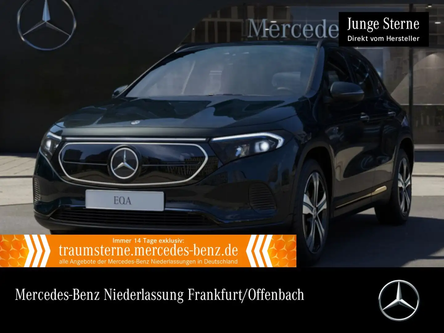 Mercedes-Benz EQA 250 ELECTRICART+NIGHT+PLUS-PAKET+KAMERA Schwarz - 1
