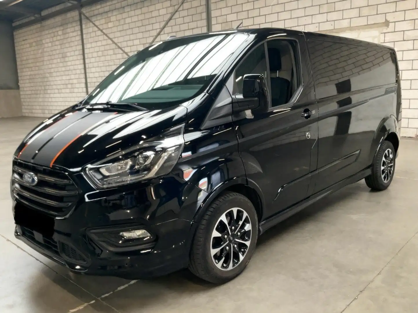 Ford Transit SPORT 2.0TDCi 185CV BOITE AUTO LONG TVAC FULL OPTS Noir - 1