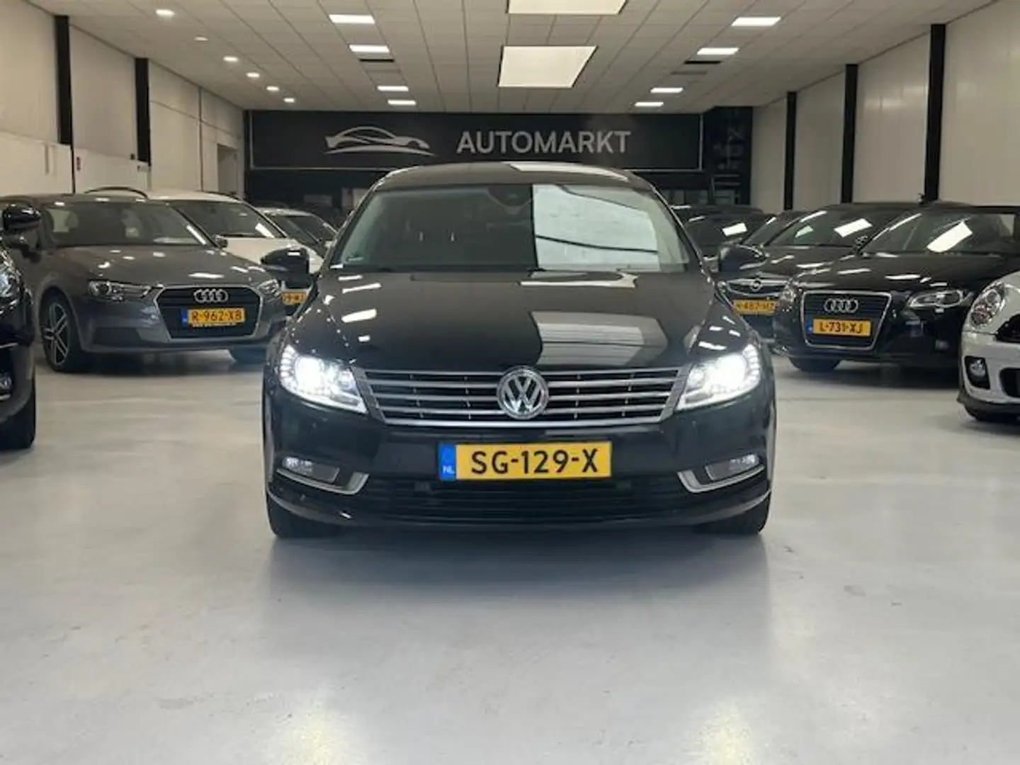 Volkswagen CC 1.4 TSI VOL OPTIE! DEALER ONDERHOUD Zwart - 2