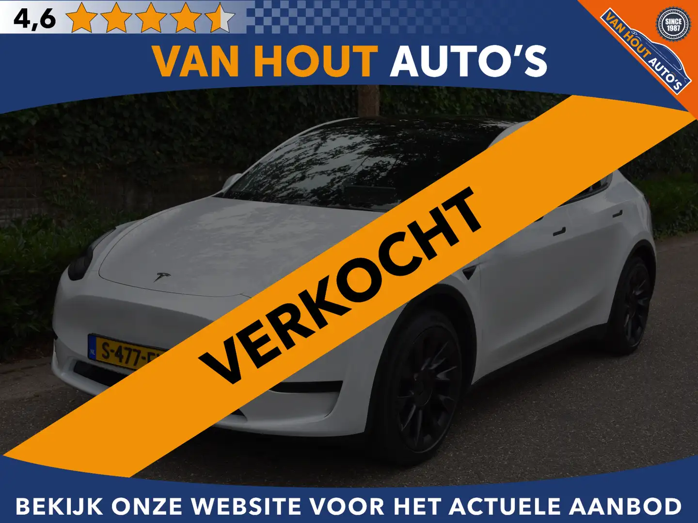 Tesla Model Y RWD 58 kWh | PANORAMADAK | 20"LMV | AUTOPILOT | 36 Wit - 1