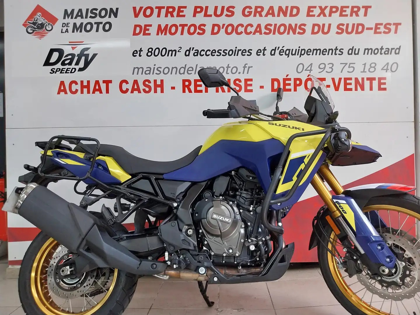Suzuki V-Strom 800DE Jaune - 1