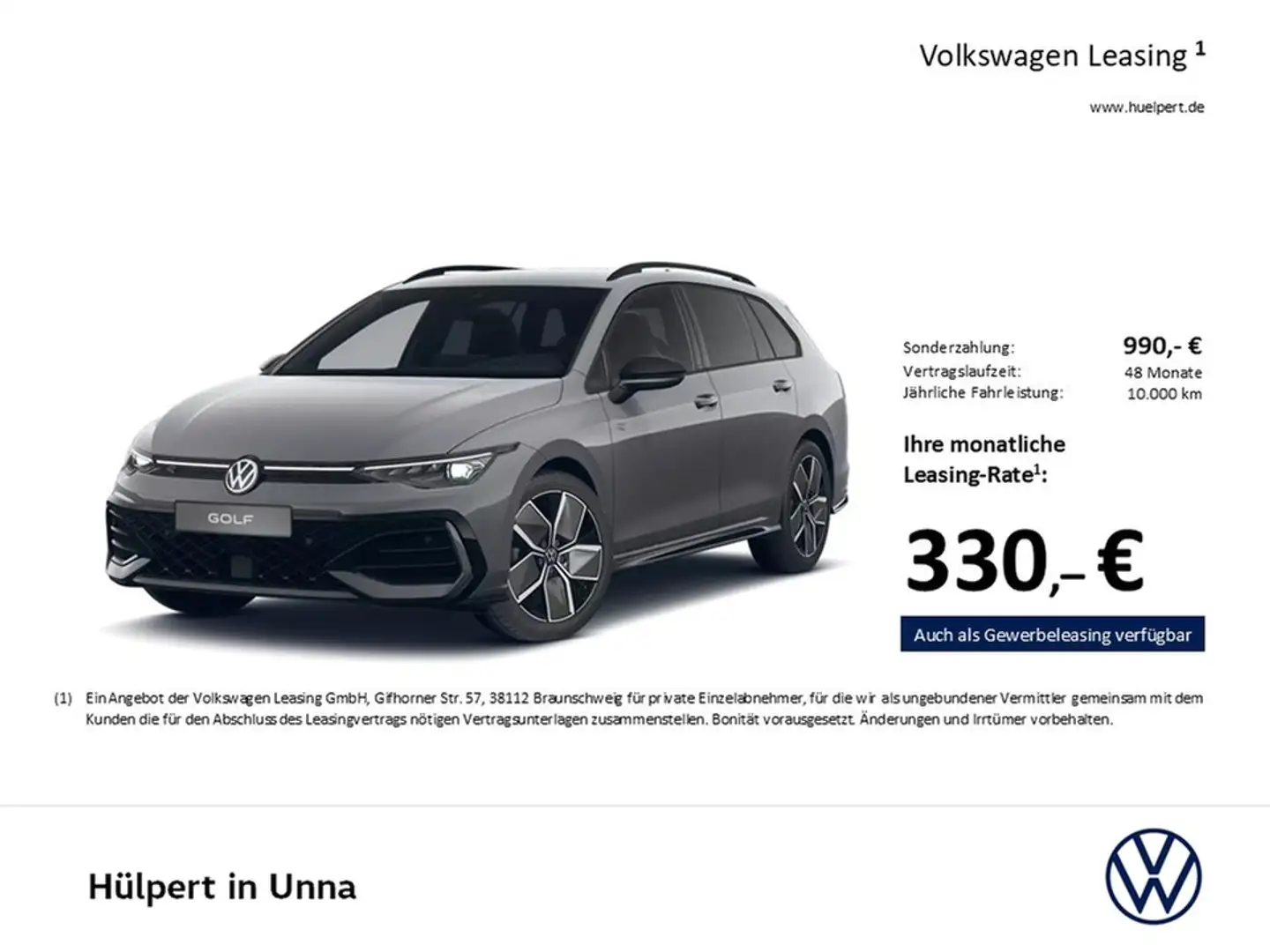 Volkswagen Golf Variant VIII 1.5 R-LINE FACELIFT AHK CAM 18Z Gris - 2
