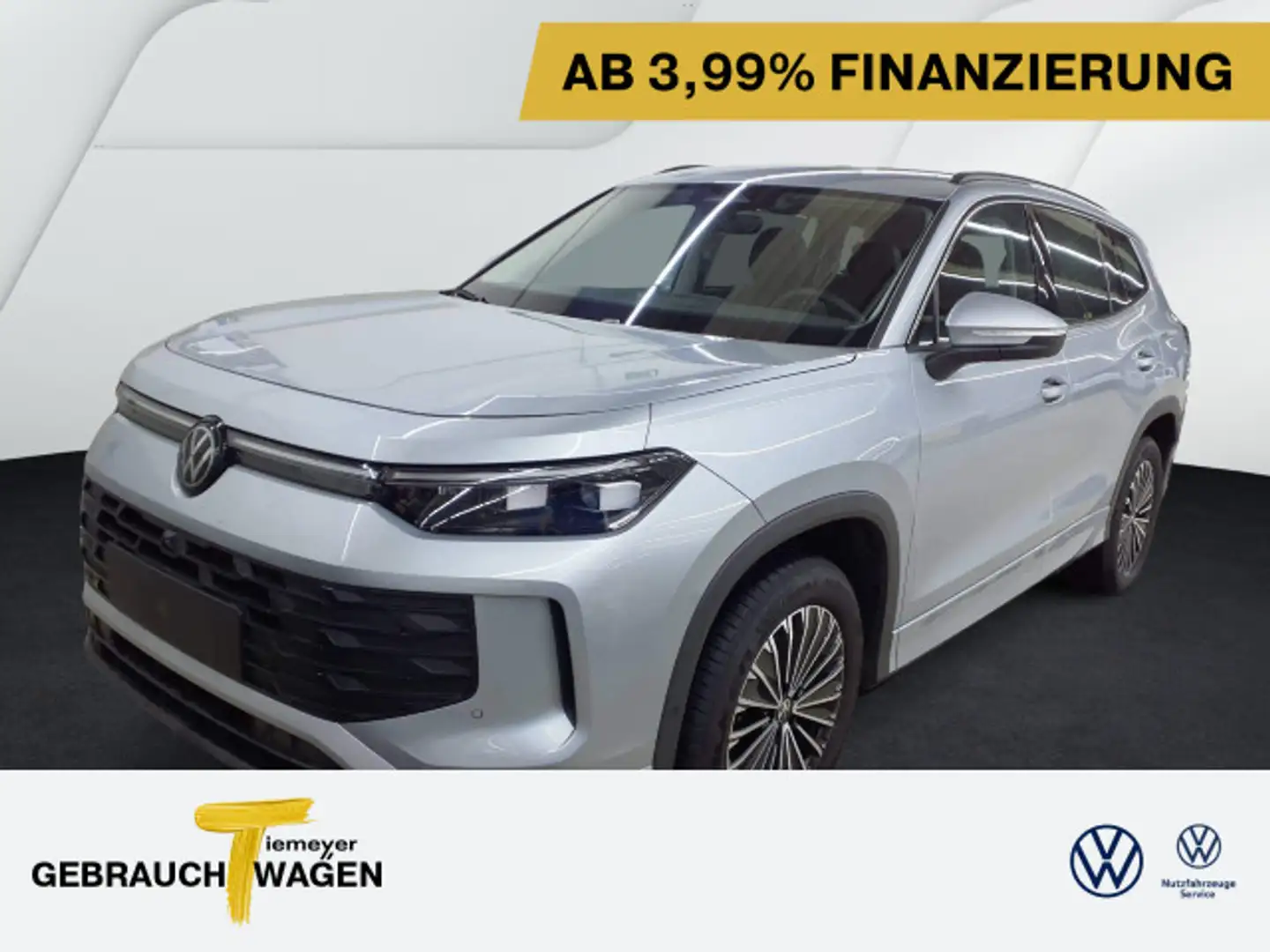 Volkswagen Tayron 2.0 TDI DSG 4M LIFE 7-SITZE IQ.LIGHT LM18 Silber - 1