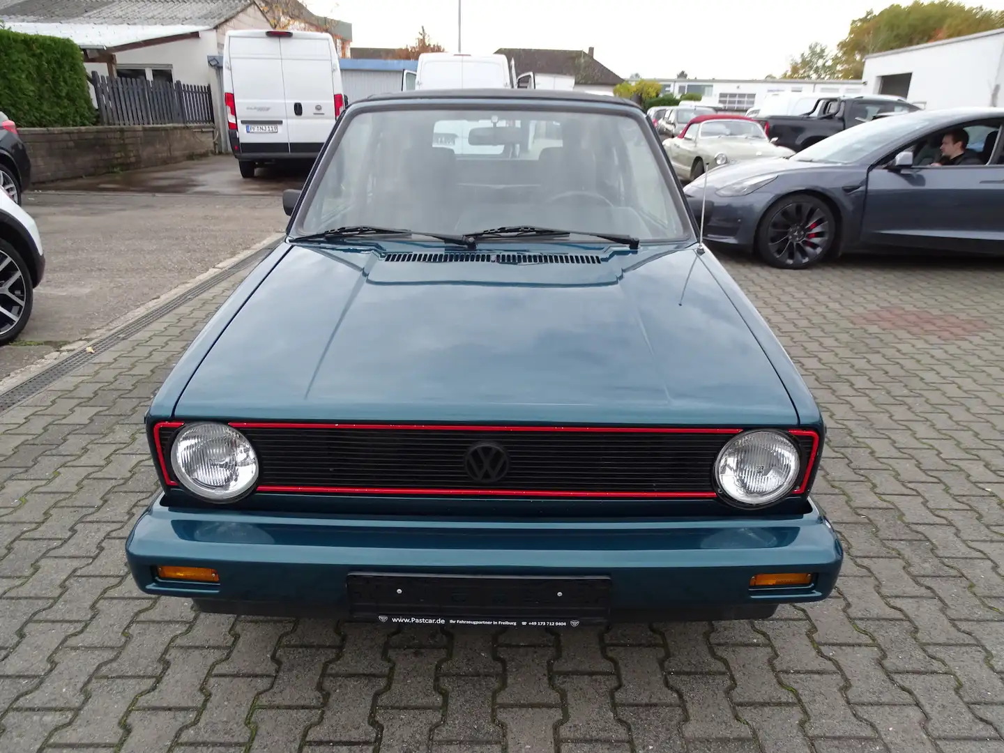 Volkswagen Golf 1 Cabrio sehr guter Zustand Grün - 2