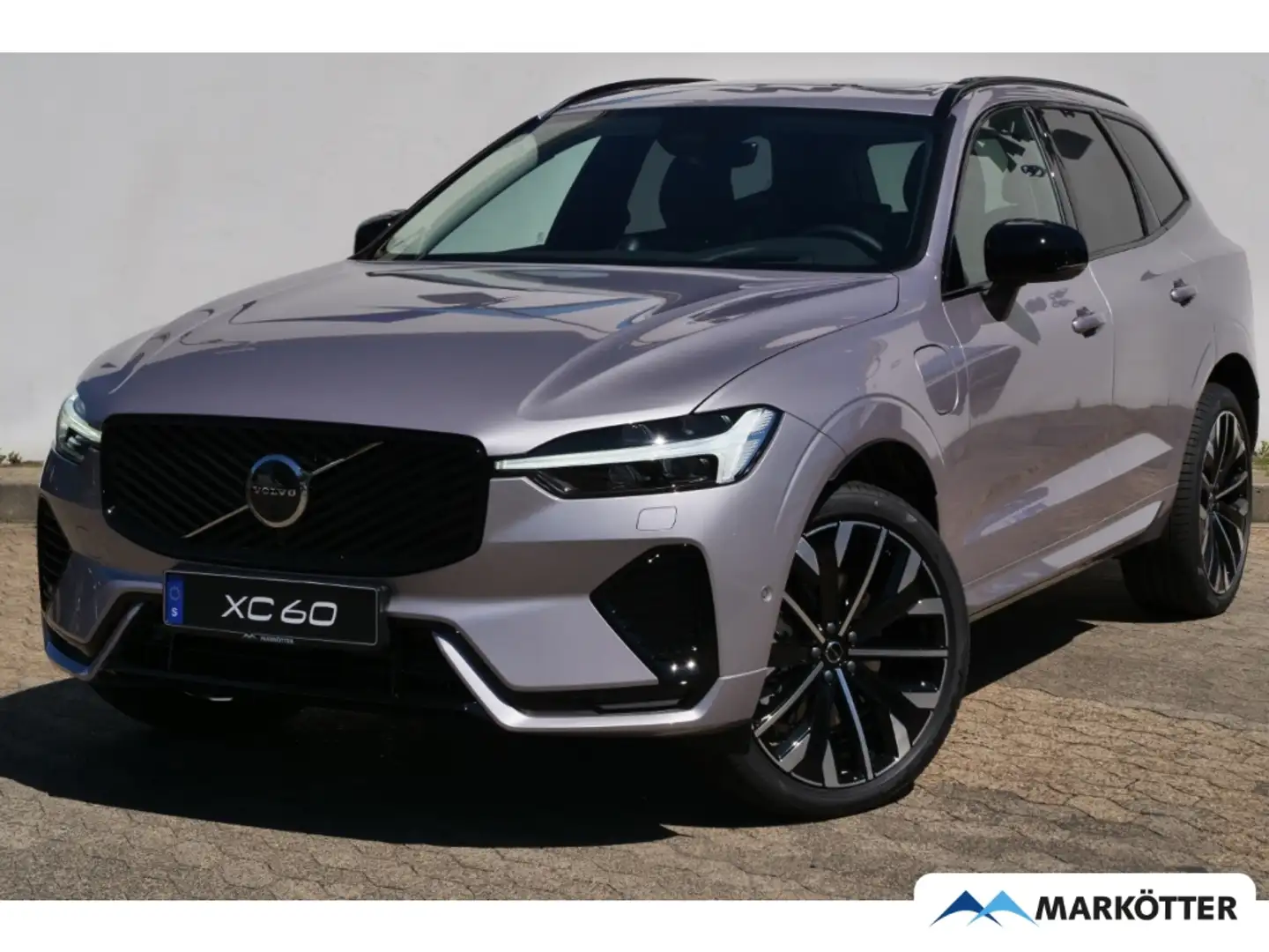 Volvo XC60 T8 AWD Ultra Dark Plug-In Hybrid/Massagesitze Silber - 1