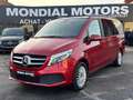 Mercedes-Benz V 220 D AVANTGARDE 8 PLACES LONG CHASSIS BOITE-AUTO CUIR Rouge - thumbnail 1