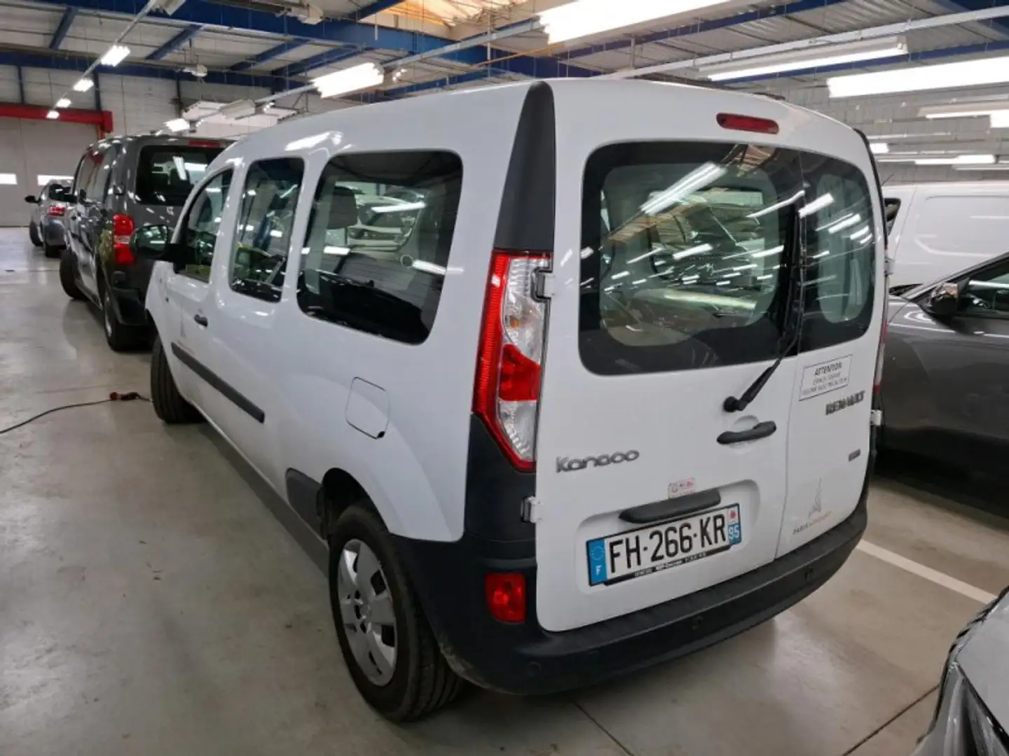 Renault Kangoo ZE MAXI 36KW  VITREE   GCF Achat  Intégral Blanc - 2