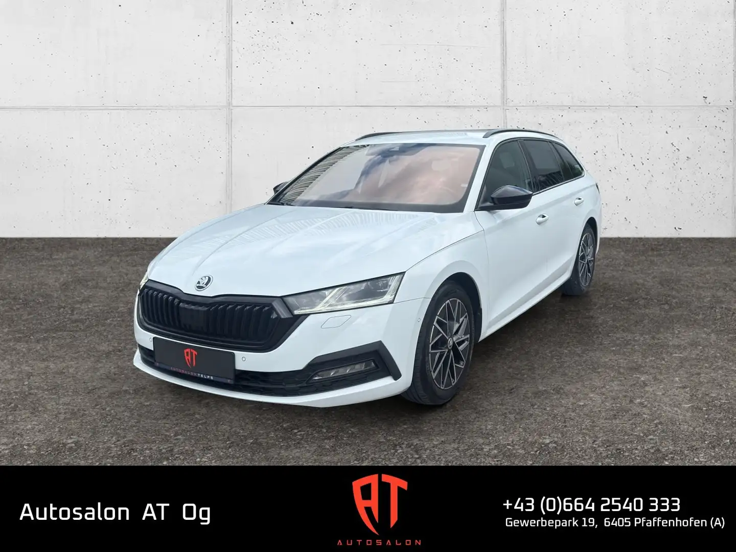 Skoda Octavia STYLE  DSG Blanc - 1