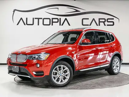 Red 2017 BMW X3 SUV / Crossover All-Wheel Drive Automatic