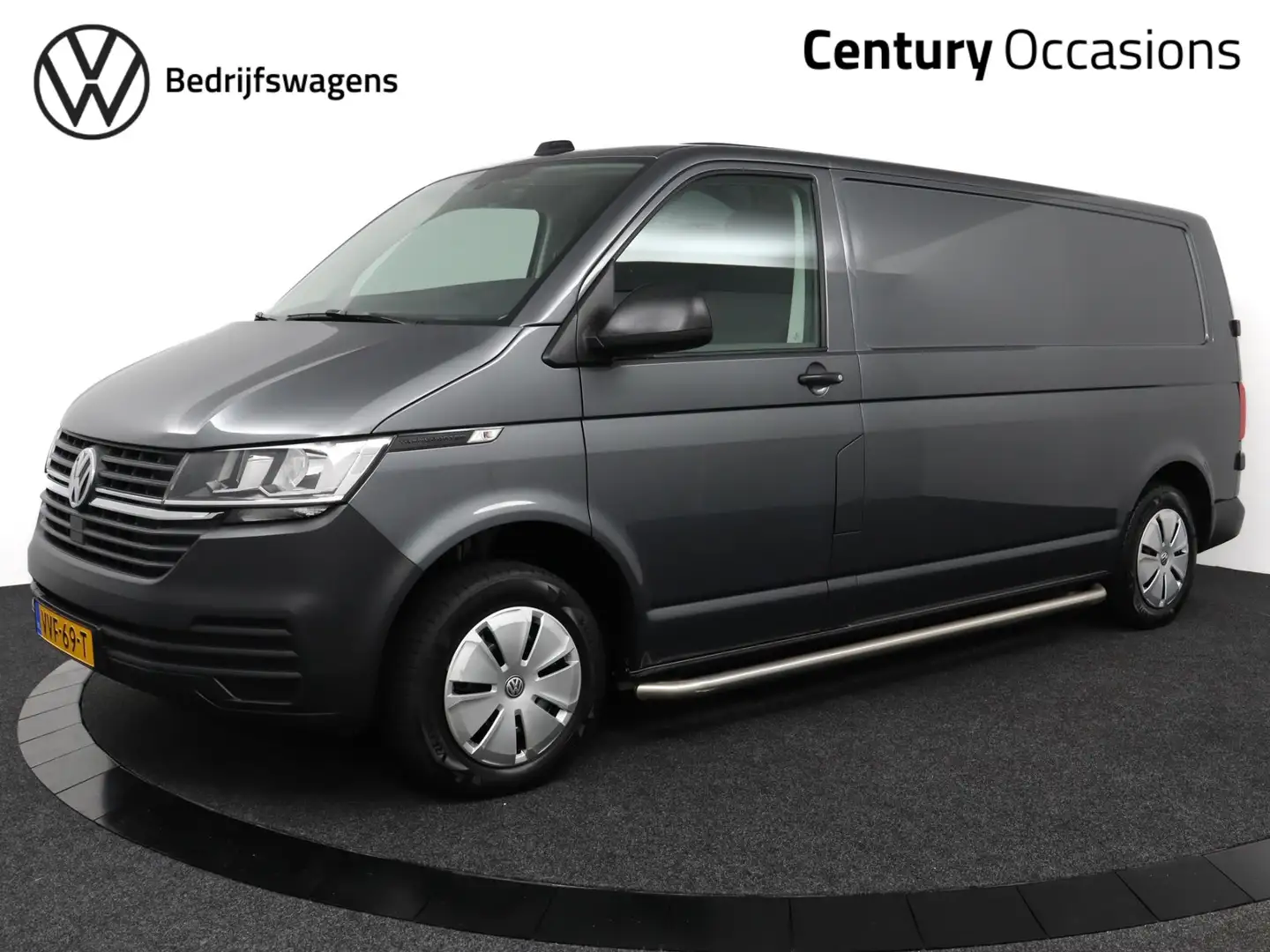 Volkswagen T6.1 Transporter Bedrijfswagens 2.0 TDI 110Pk L2 Trekhaak / Carplay Grijs - 1