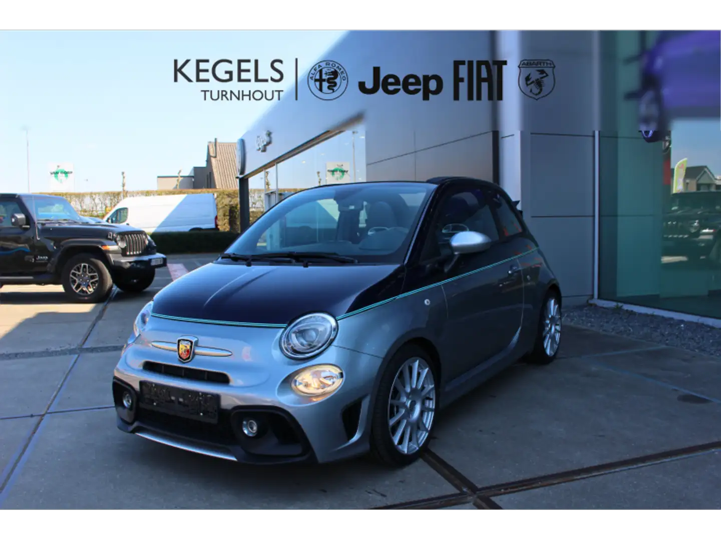 Abarth 695C Rivale Azul - 1