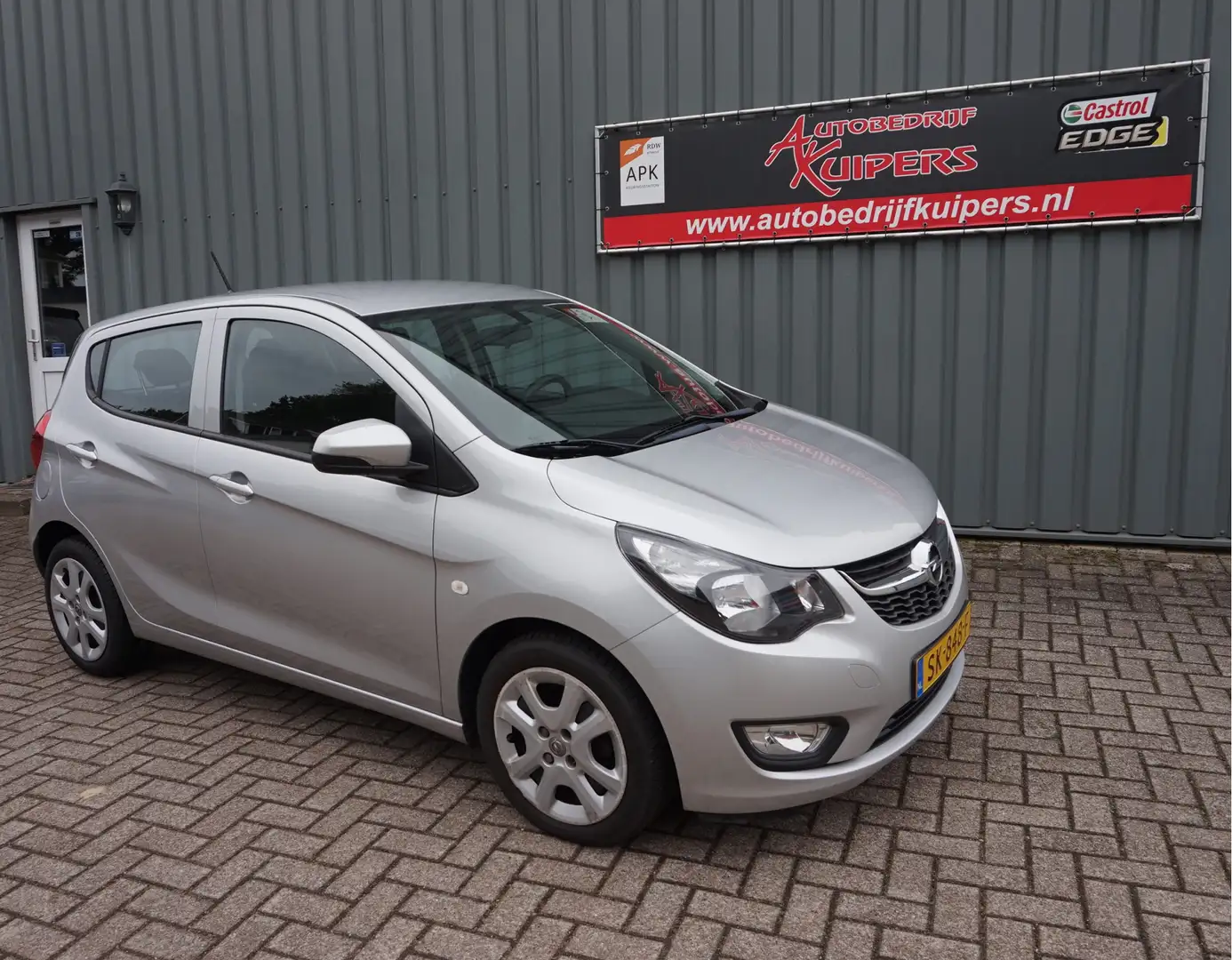 Opel Karl 1.0 ecoFLEX Edition Airco.Cruise.Audio.Pdc.1e Eign Grijs - 1