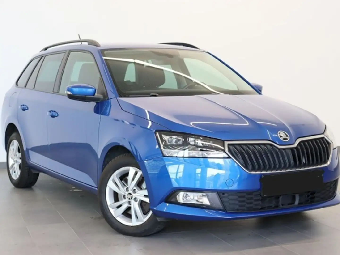 Skoda Fabia Combi Style LED SHZ RFK PDC GRA KLIMA ALU Blauw - 2