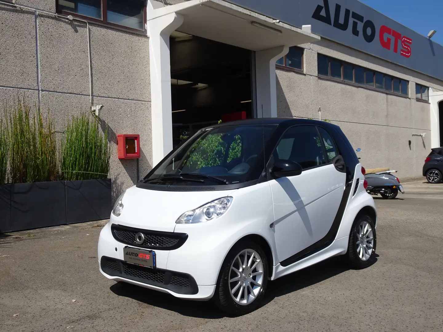 smart forTwo Fortwo 1.0 mhd Pure 61cv FL Wit - 1