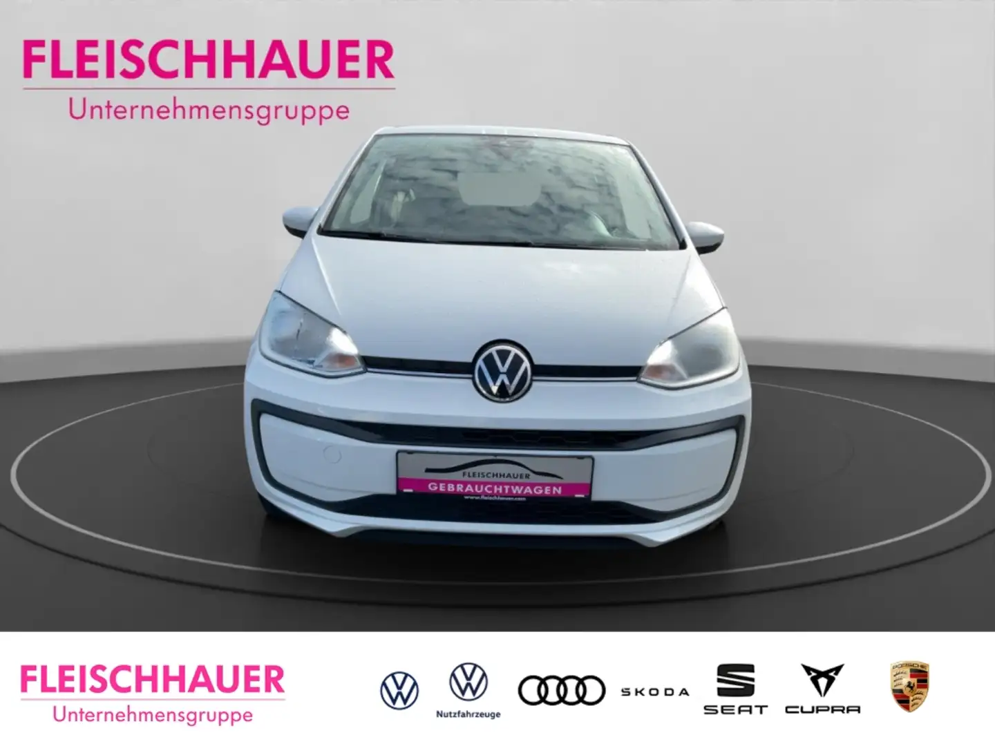 Volkswagen up! 1.0 EcoFuel CNG GA Klima BT  eFH Radio Blanc - 2