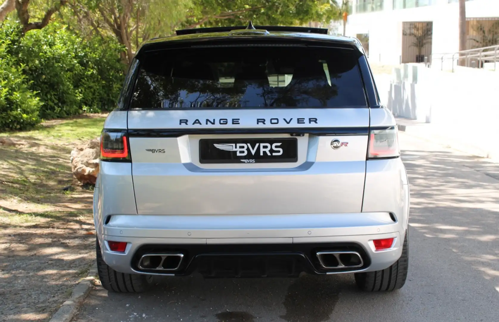 Land Rover Range Rover Sport 5.0 V8 SC SVR Aut. Plateado - 1