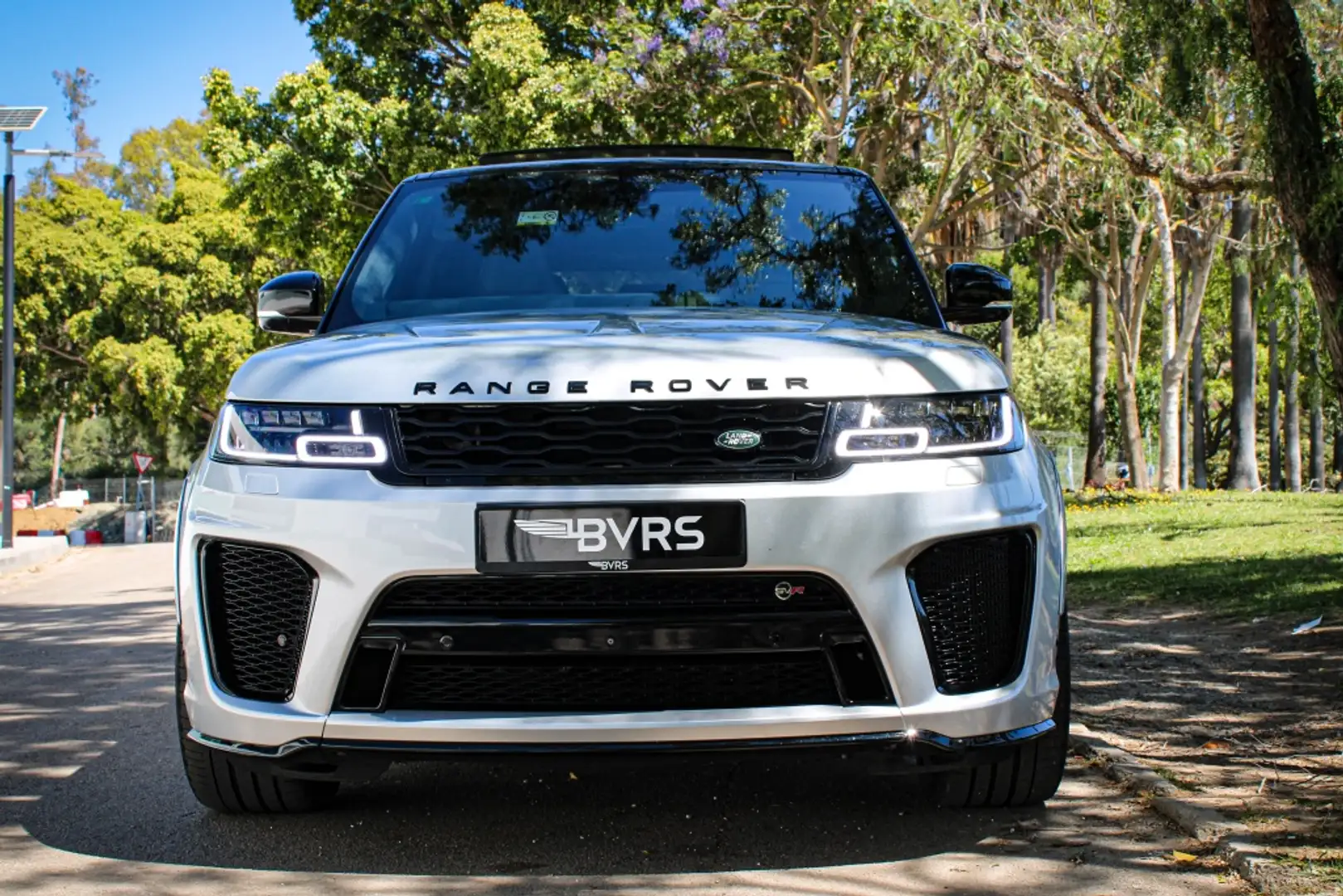 Land Rover Range Rover Sport 5.0 V8 SC SVR Aut. Plateado - 2