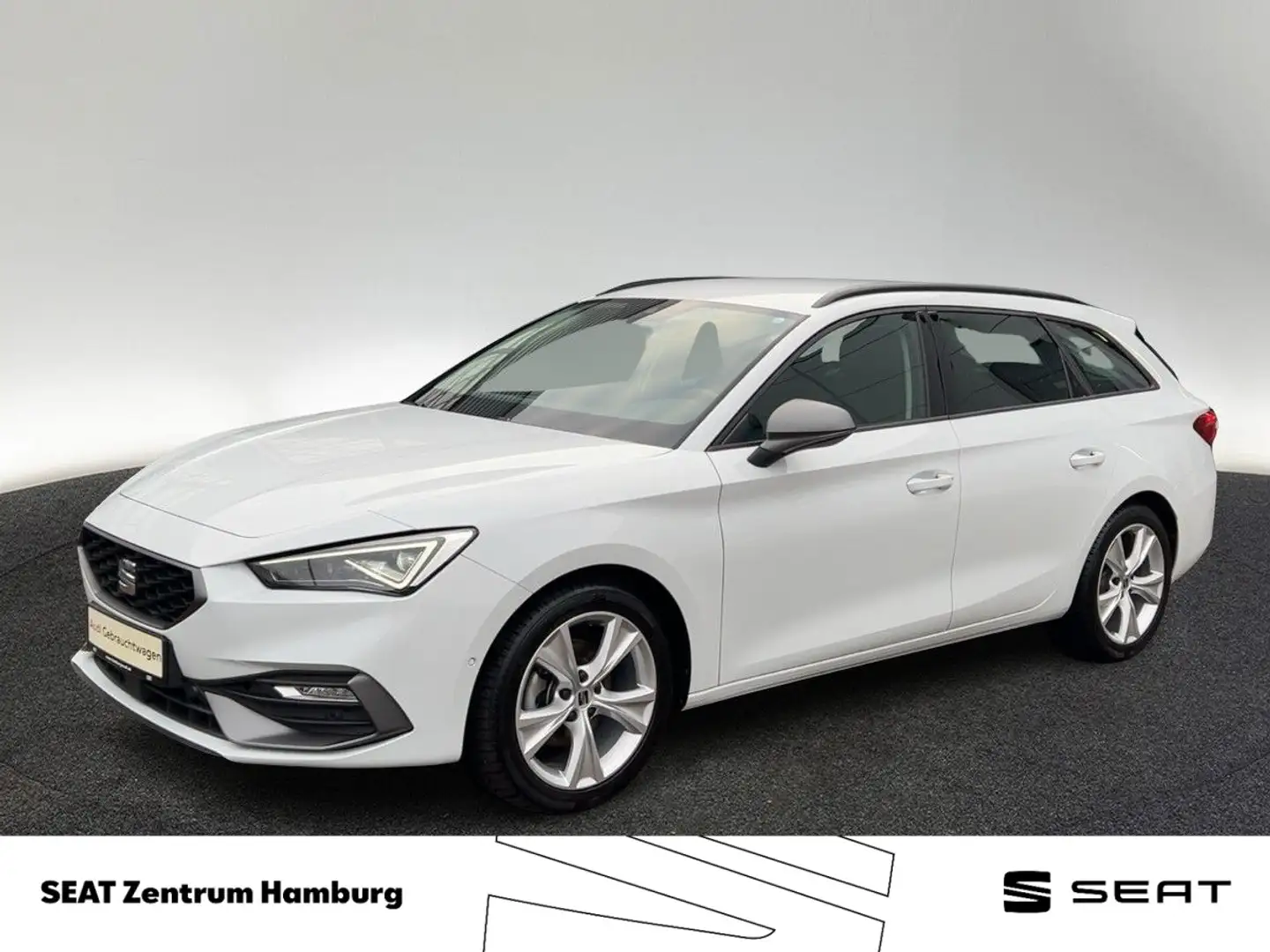 SEAT Leon Sportstourer 1.5 eTSI FR DSG Matrix Kamera Weiß - 1