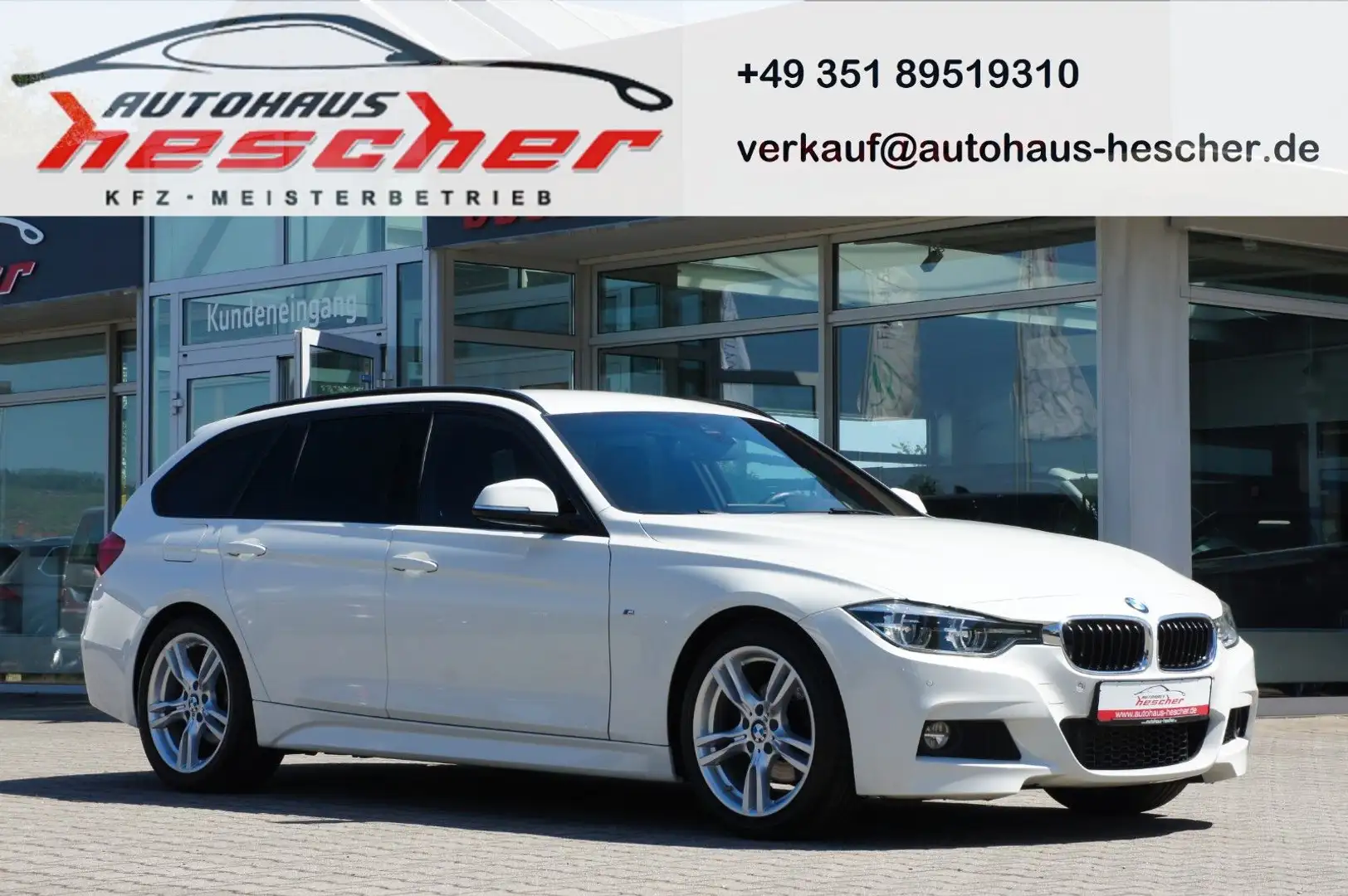 BMW 320 d Touring Steptronic *M-SPORT*LED*KAMERA*AHK* Blanc - 1