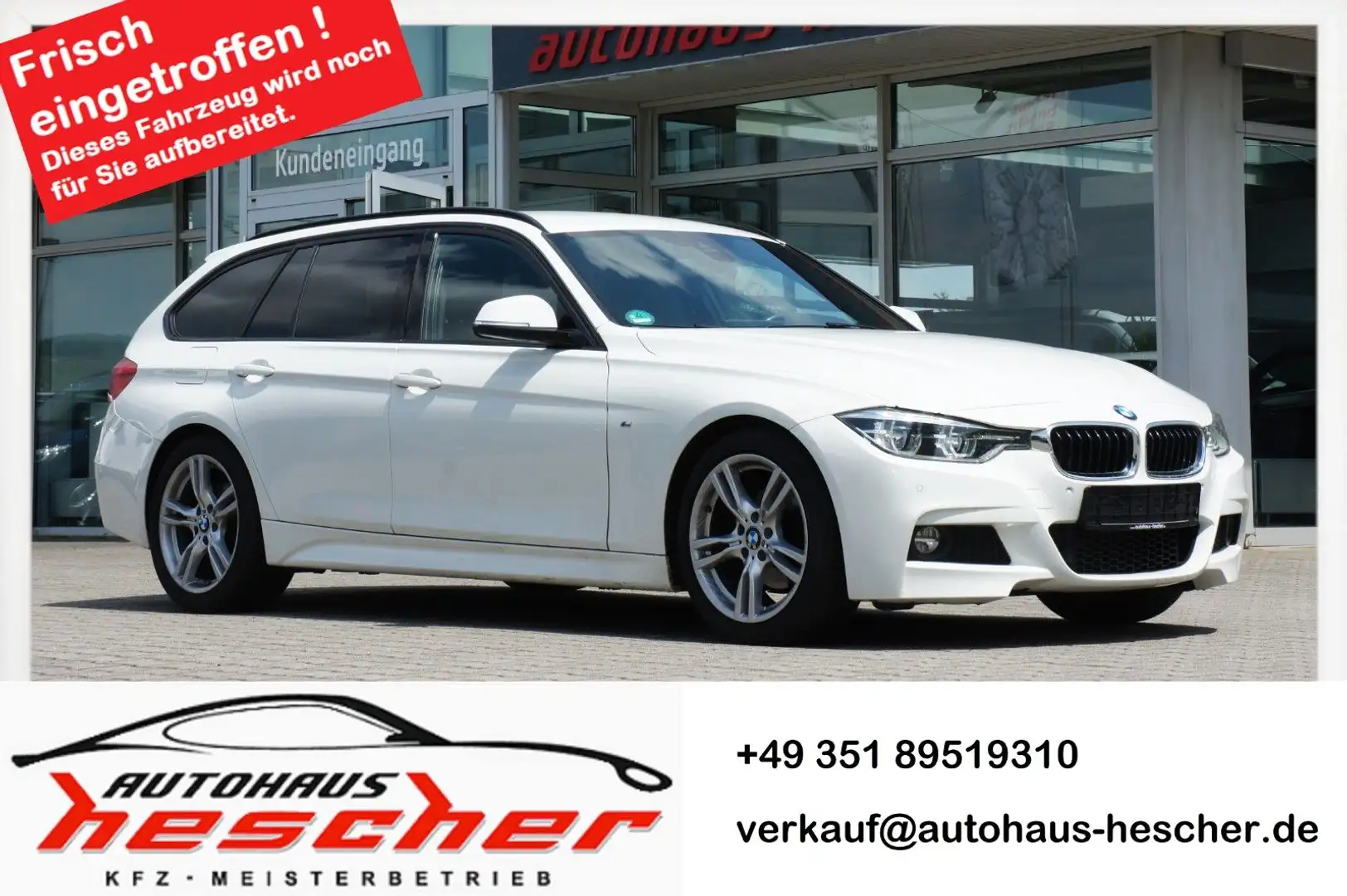 BMW 320 d Touring Steptronic *M-SPORT*LED*KAMERA*AHK* Bianco - 1